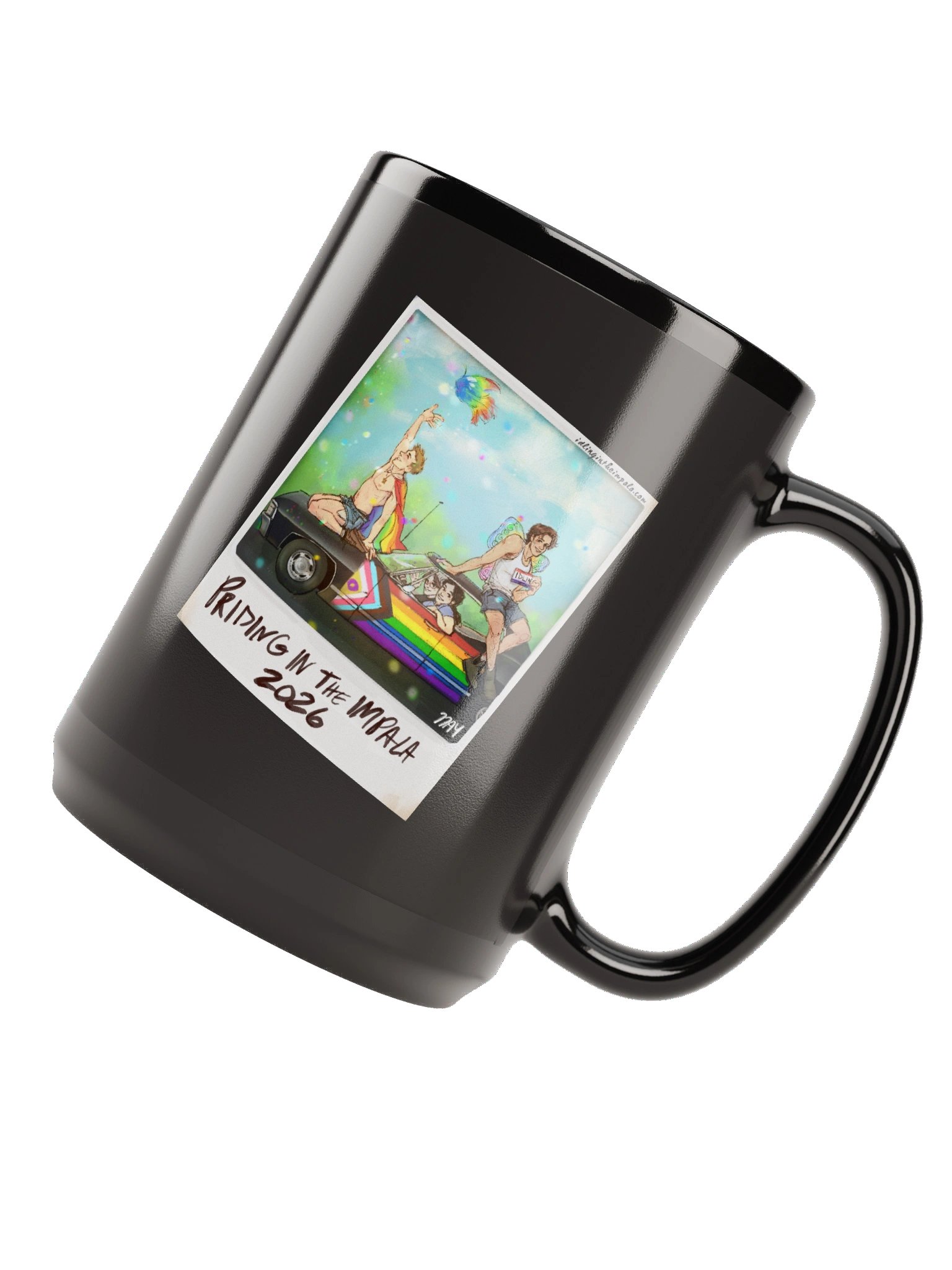 Pride 2026 - Black Mug product image (6)
