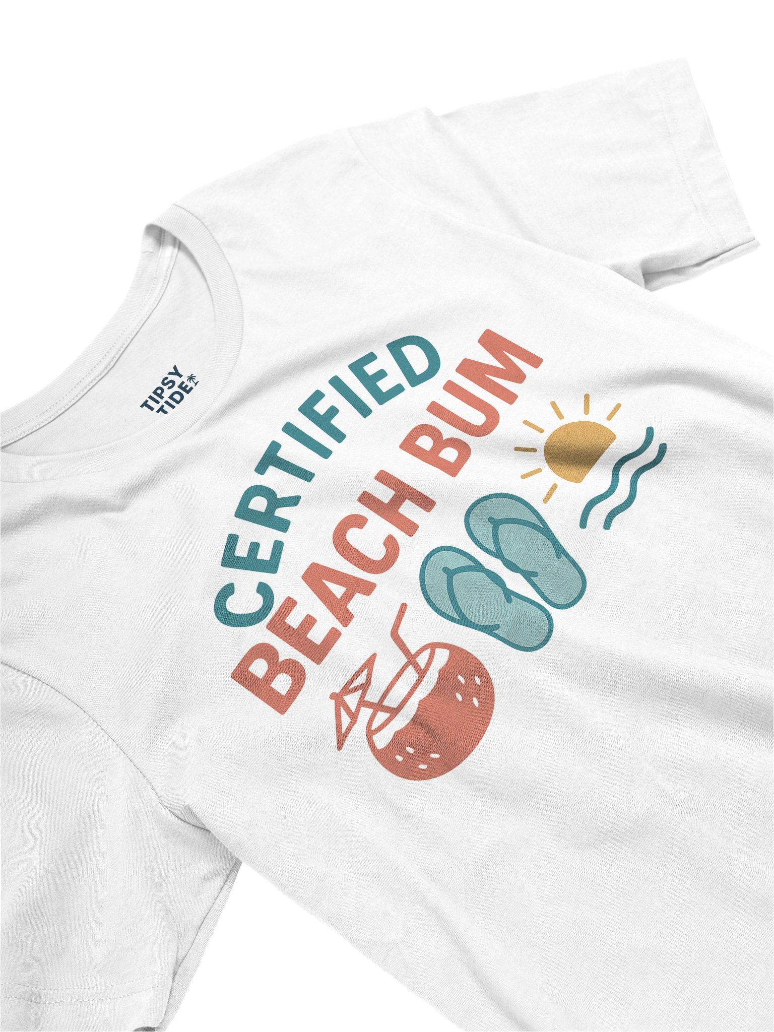 Certified Beach Bum Tropical T-Shirt product image (3)
