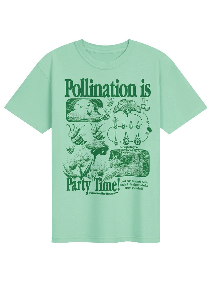 Bee Pollination Graphic Tee, Comfort Colors Flower Nature T-Shirt, Gardening Science Shirt, Unisex product image (51)