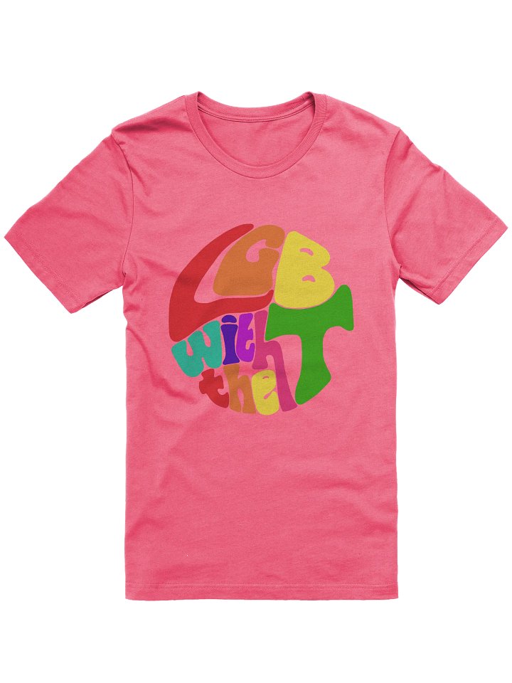 Full Pride LGB with the T big print tee product image (5)