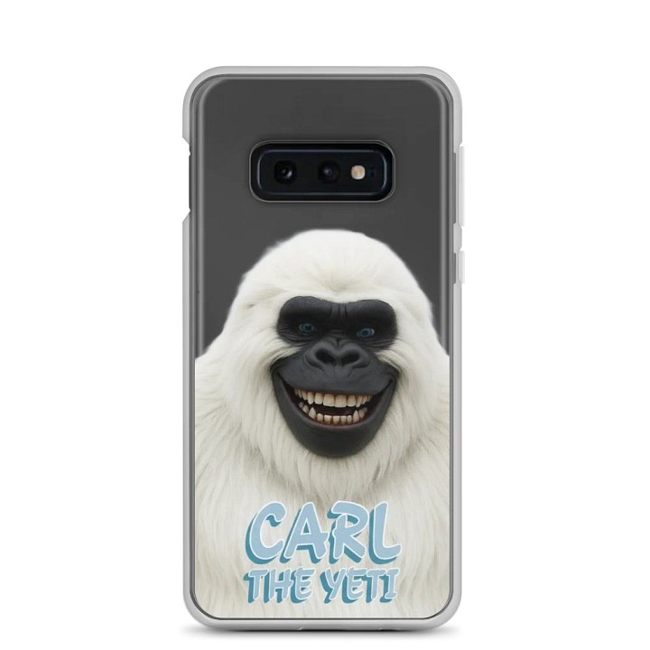 Carl the Yeti Clear Samsung® Case product image (3)