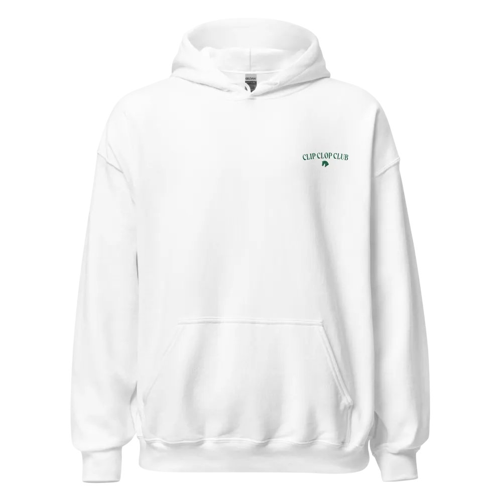 clip clop club emblem embroidered hoodie product image (19)