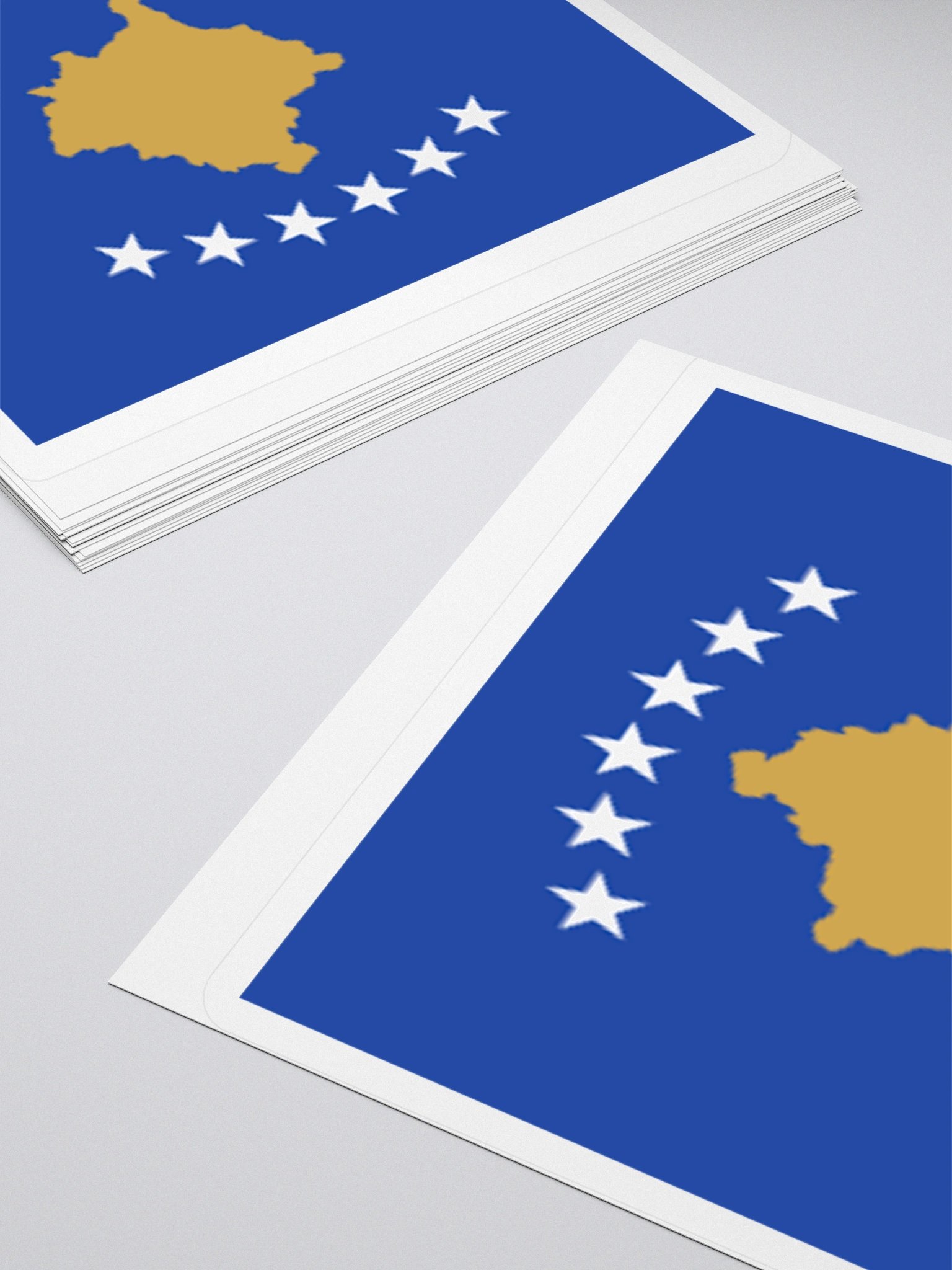 Kosovo Flag Sticker | Six Stars Design | Durable Vinyl | 3 Sizes product image (12)