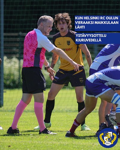 Lauantain rugbykattaus käsittää tällä kertaa HRC Blue Tigersin matkan Oulu RC:n vieraaksi ja Kiuruvedellä pelattavan ystävyys...