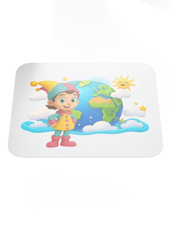 🌍 JessyJesty Earth Classic Mouse Pad – Eco-Inspired Style for Your Workspace product image (1)