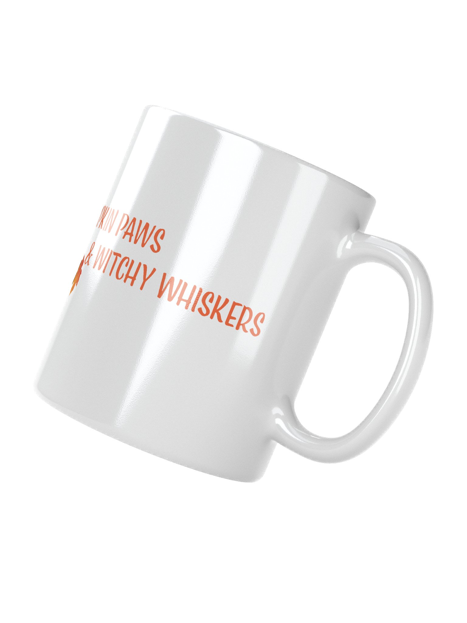 Pumpkin Paws & Witchy Whiskers Halloween Mug product image (9)
