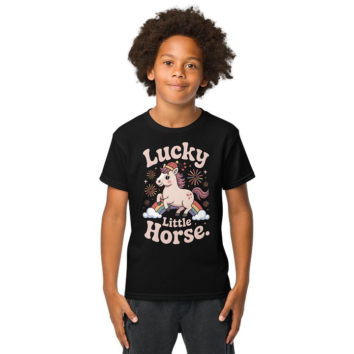 Lucky Little Horse Youth Tee product image (2)