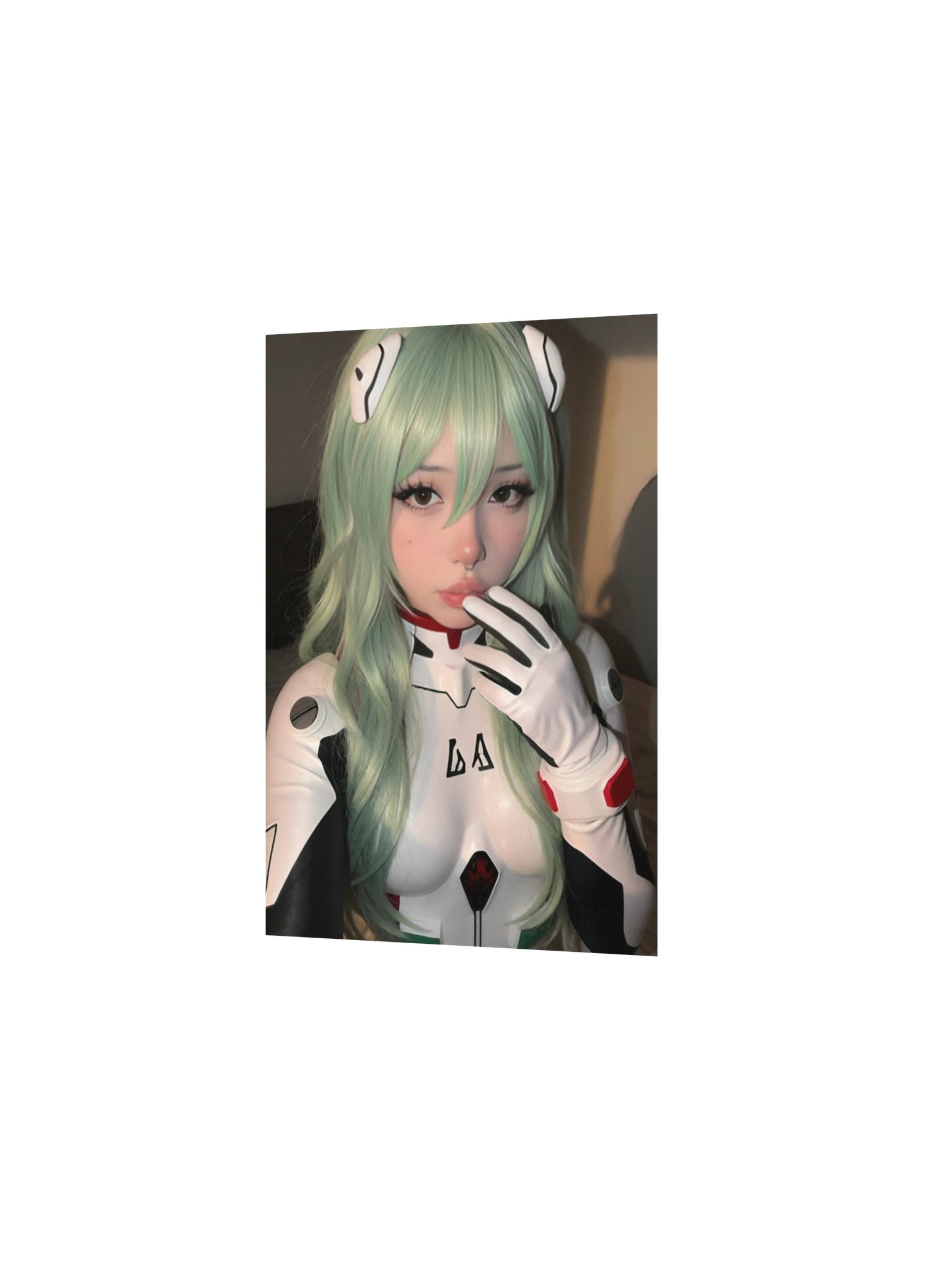 Cosplay Corner – Waifufaee as Rei Ayanami from Neon Genesis Evangelion Enhanced Matte Poster product image (10)