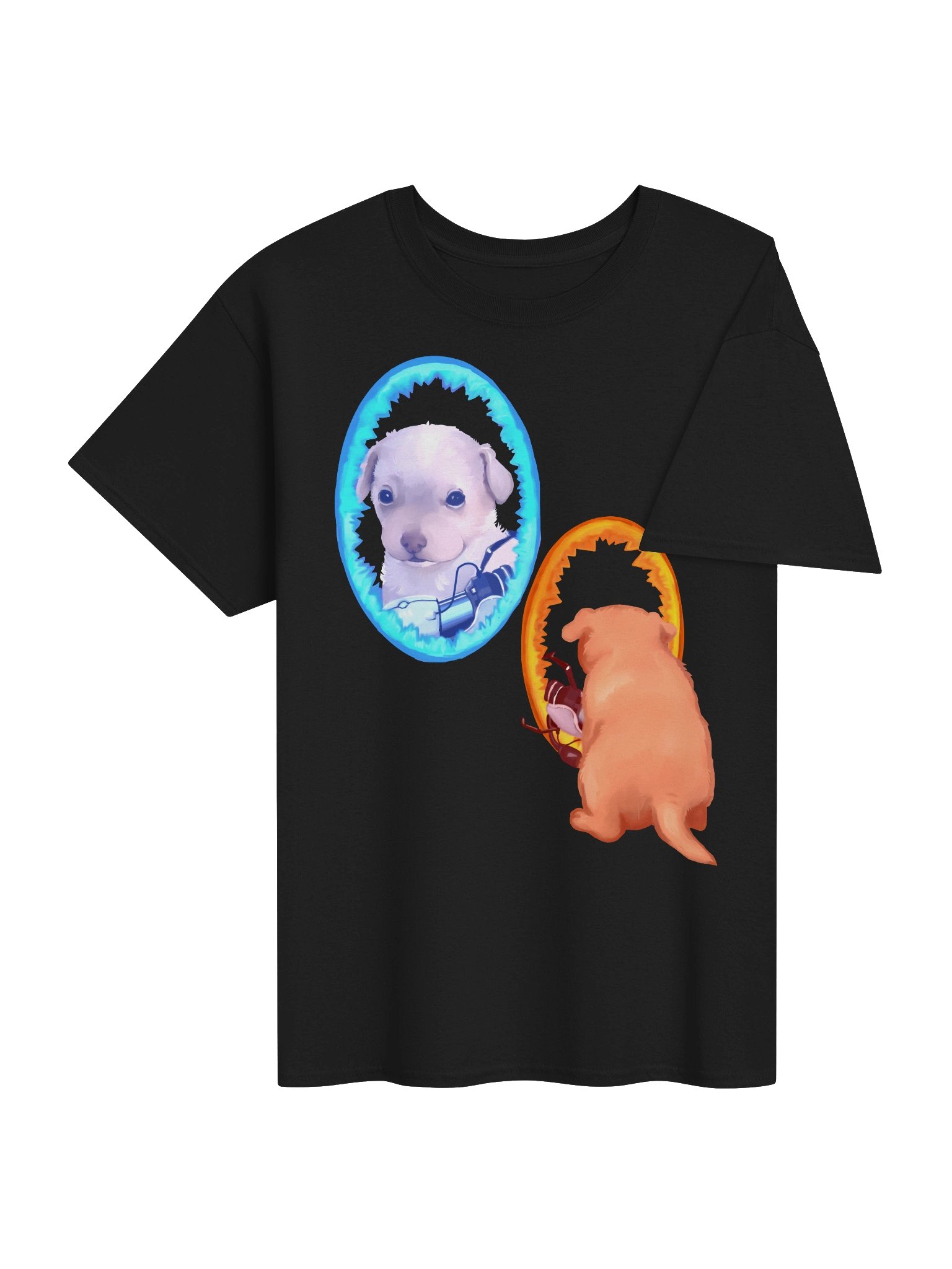 portal puppy tshirt product image (8)
