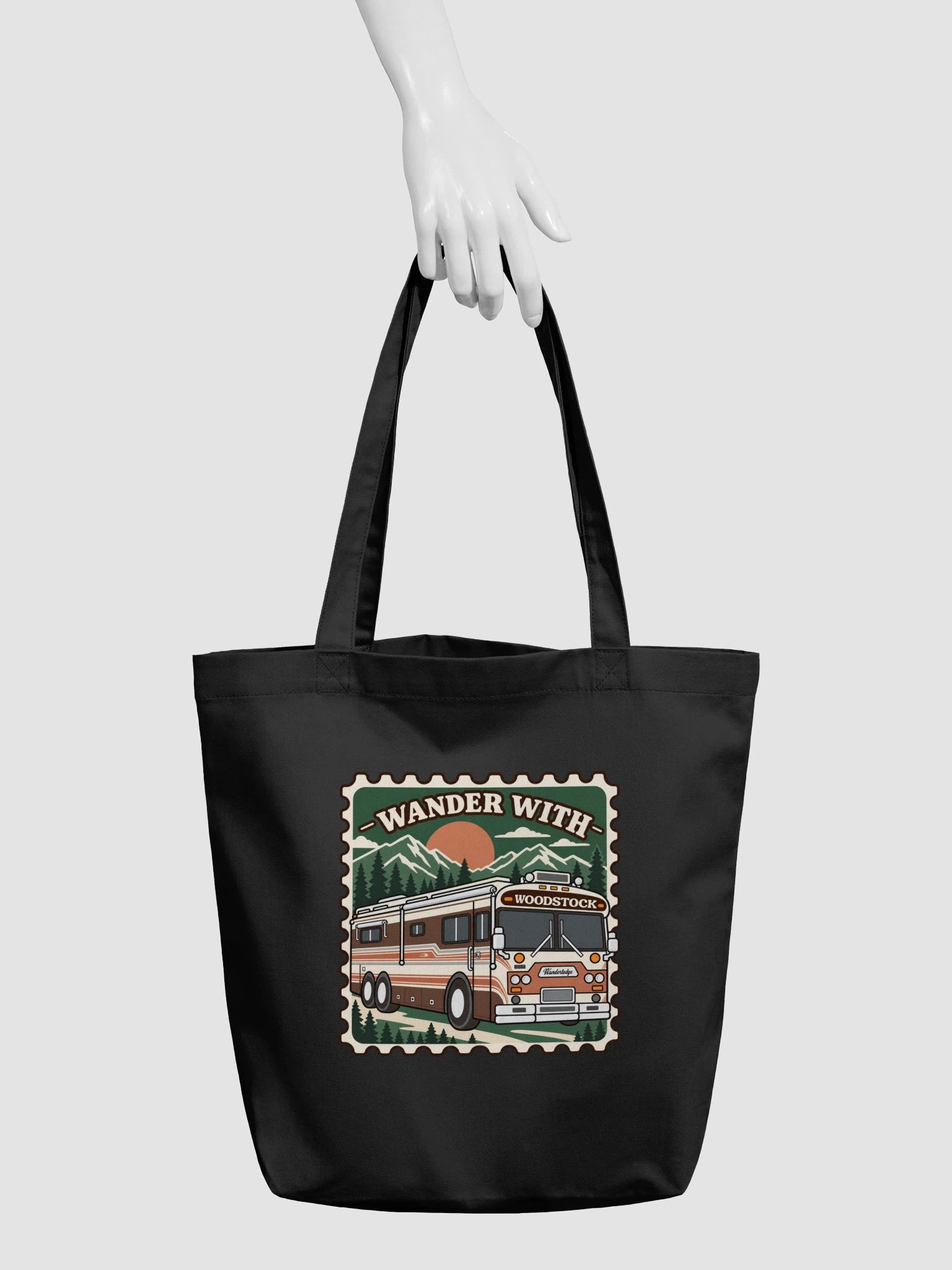 Woodstock Road Trip Market Miles Organic Tote product image (4)