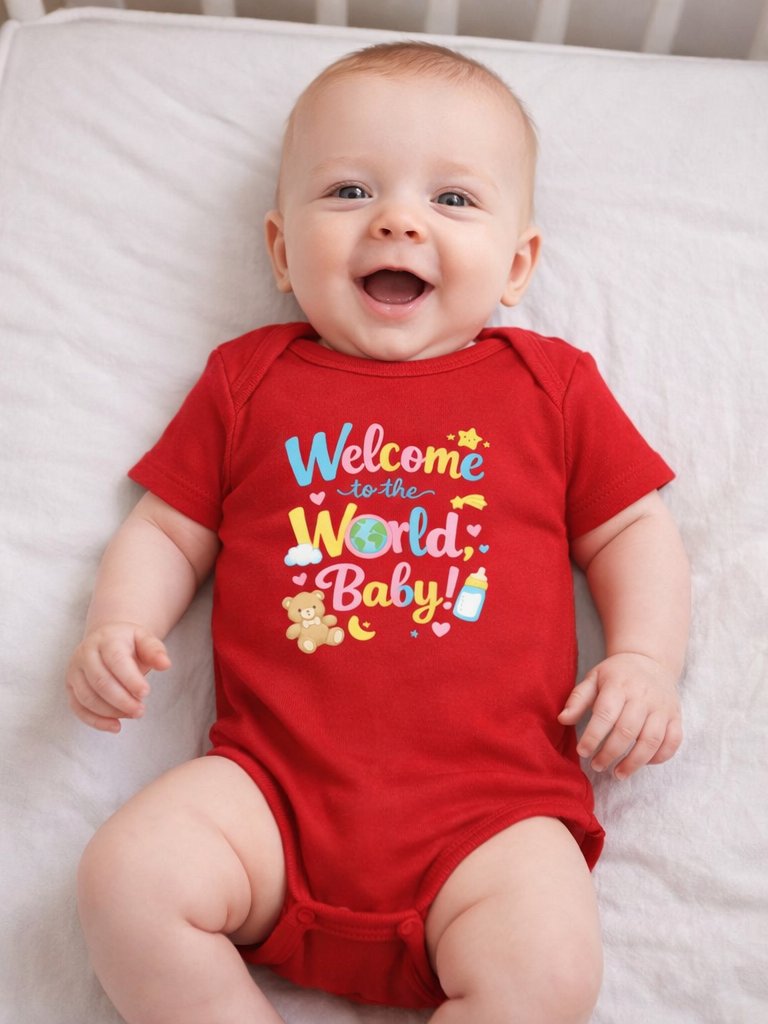 Welcome to the World Baby Bodysuit product image (1)