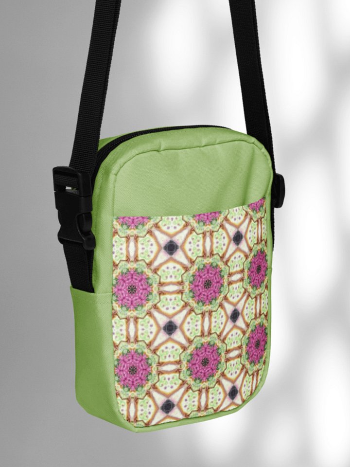 Floral Kaleidoscope Crossbody Bag product image (2)