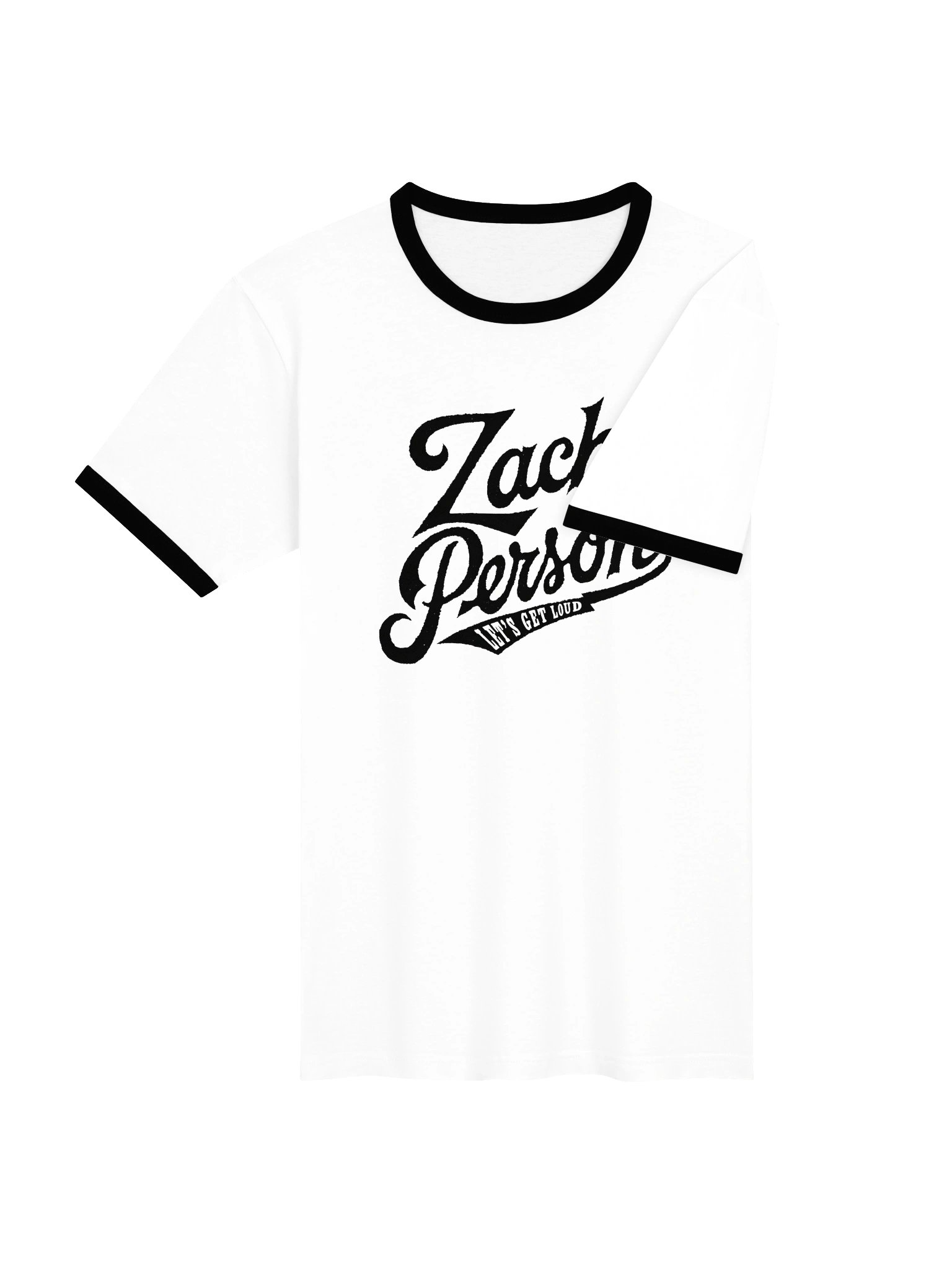 Zach Person Script Ringer Tee product image (4)
