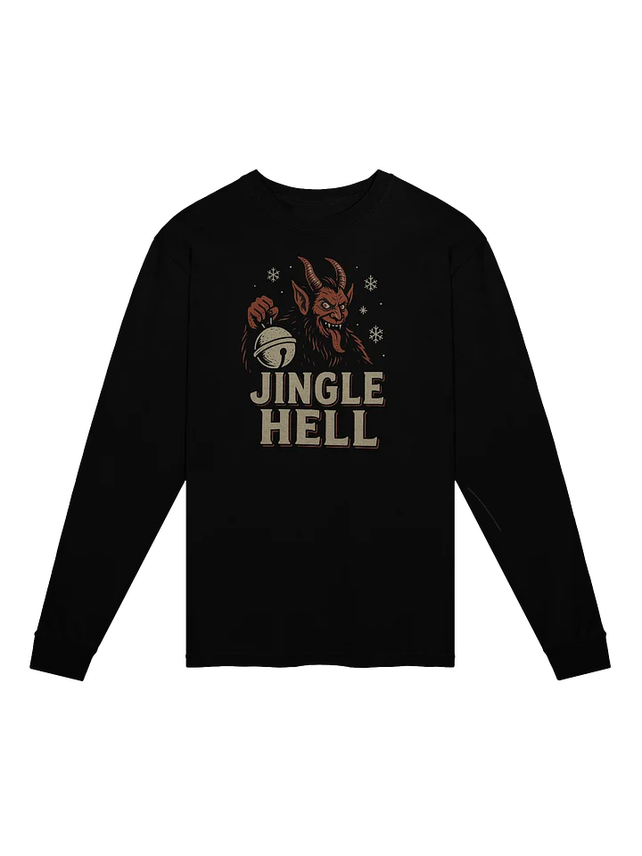 KRAMPUS Jingle Hell Long Sleeve Shirt product image (1)