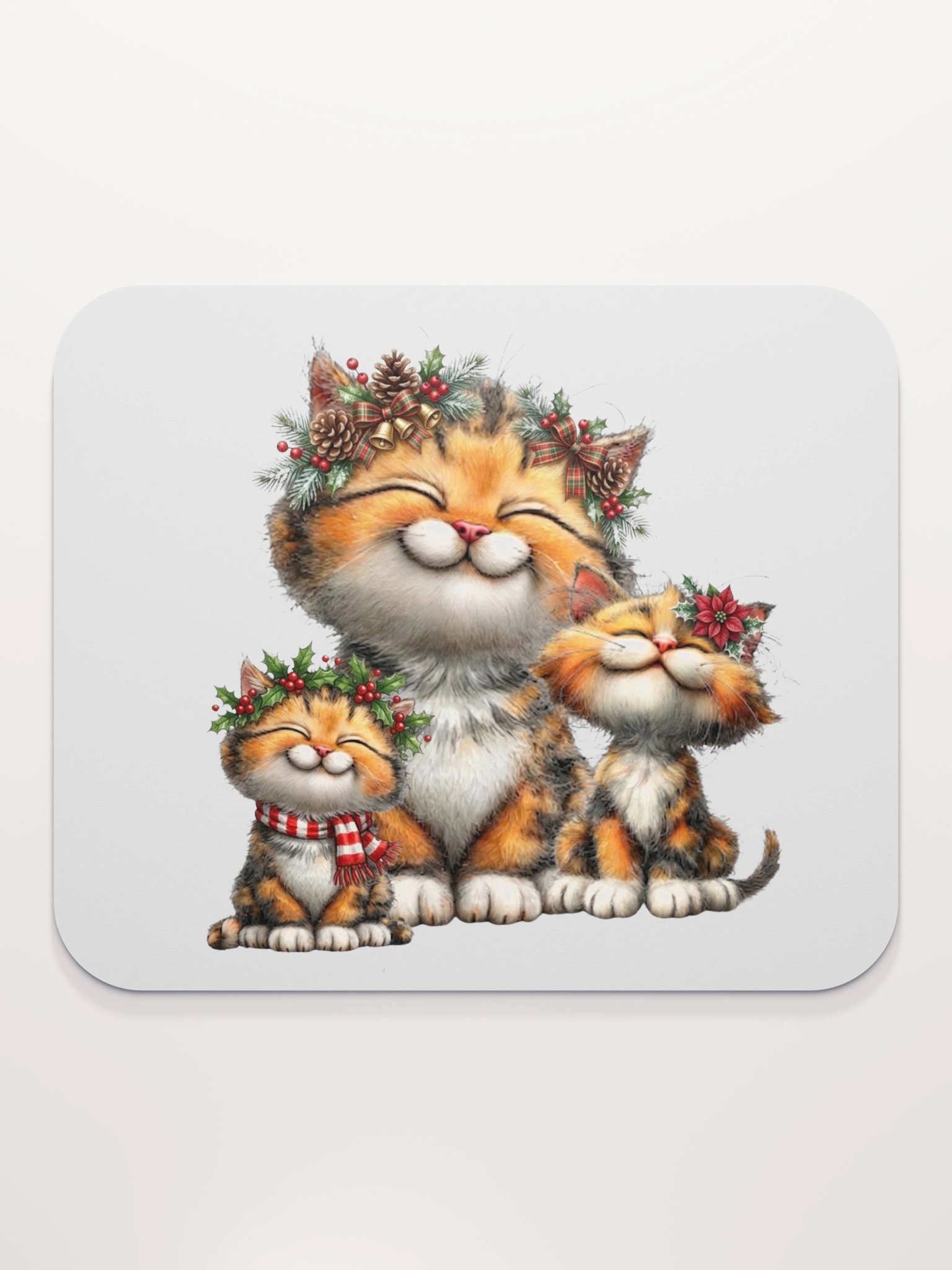 Christmas Cats Mouse Pad product image (2)
