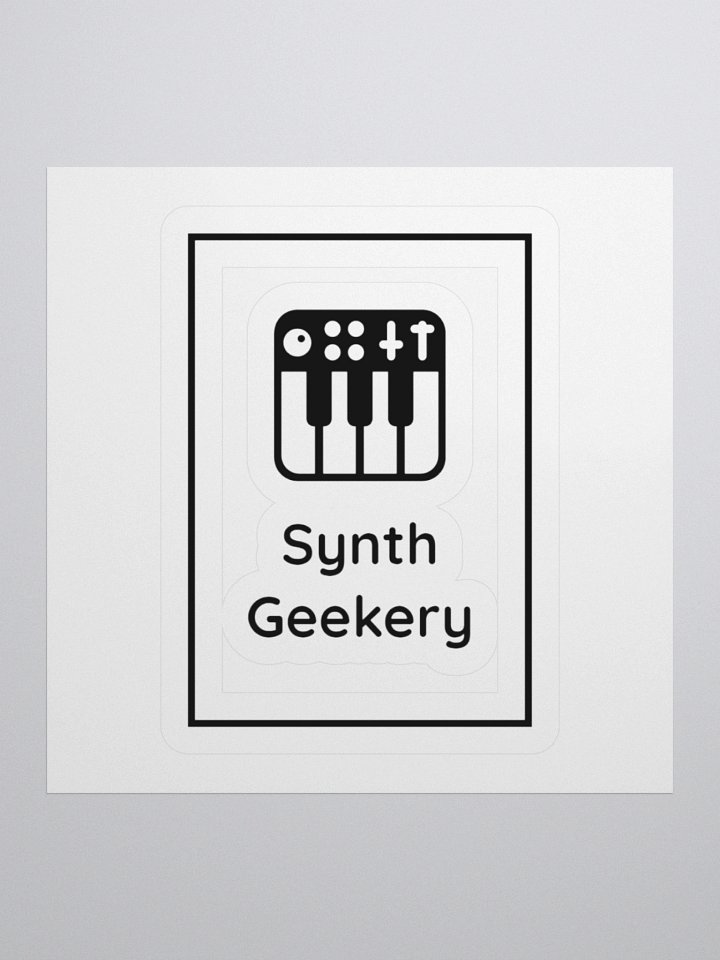 Synth Geekery stickers product image (2)