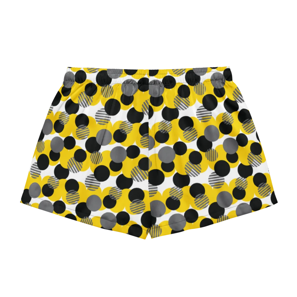 Cozy Chic Modern Geometric Polka Dot All-Over Print Women's Pajama Shorts product image (3)