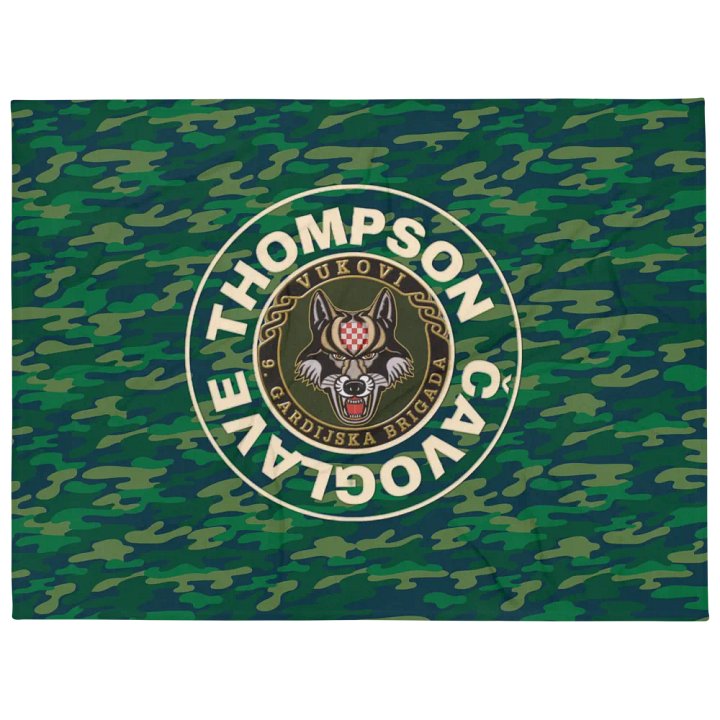 Thompson Čavoglave Shield Throw Blanket product image (1)