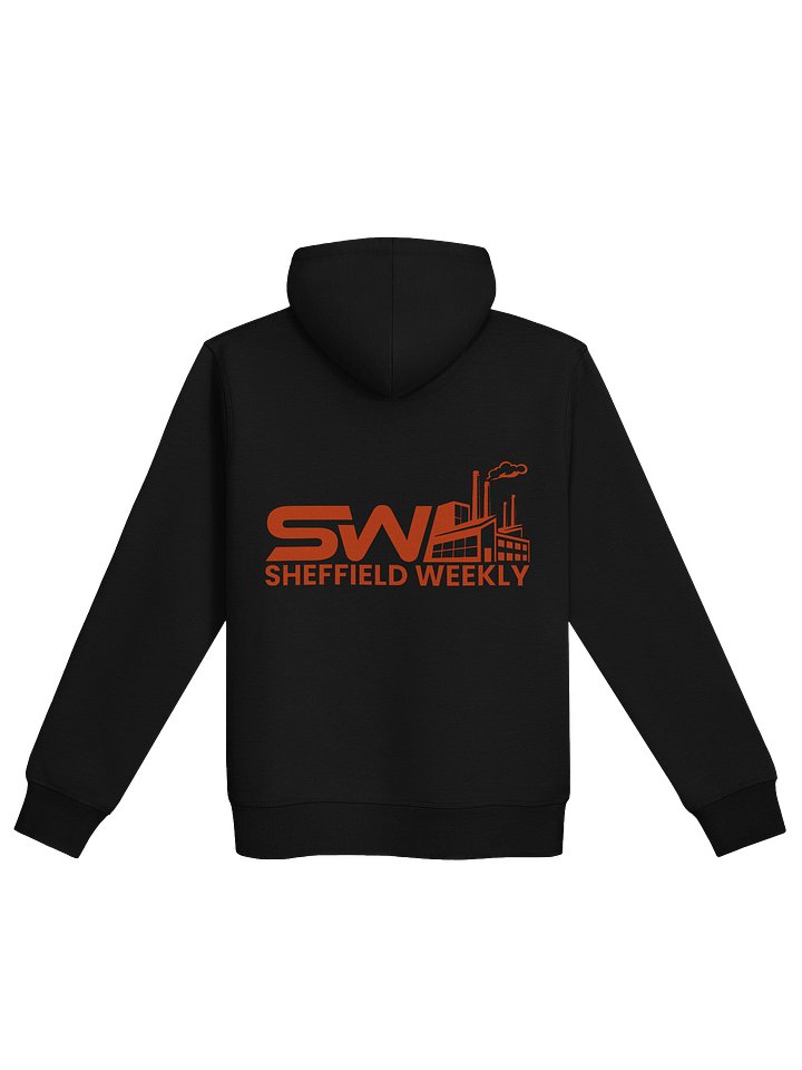 SW Hoodie - Black/Orange (Chest & Back) product image (2)