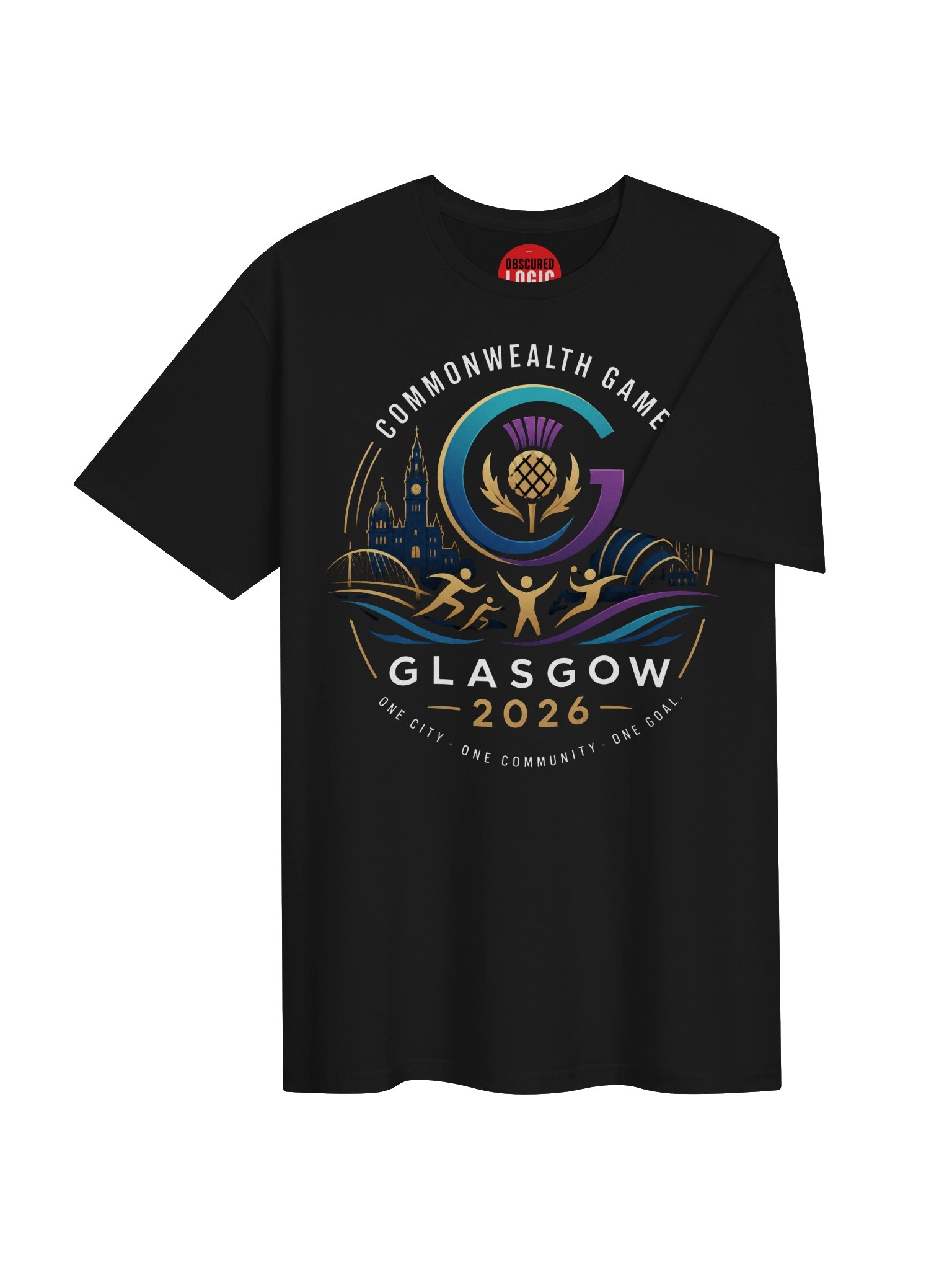 Glasgow 2026 Commonwealth Games Graphic Tee product image (4)