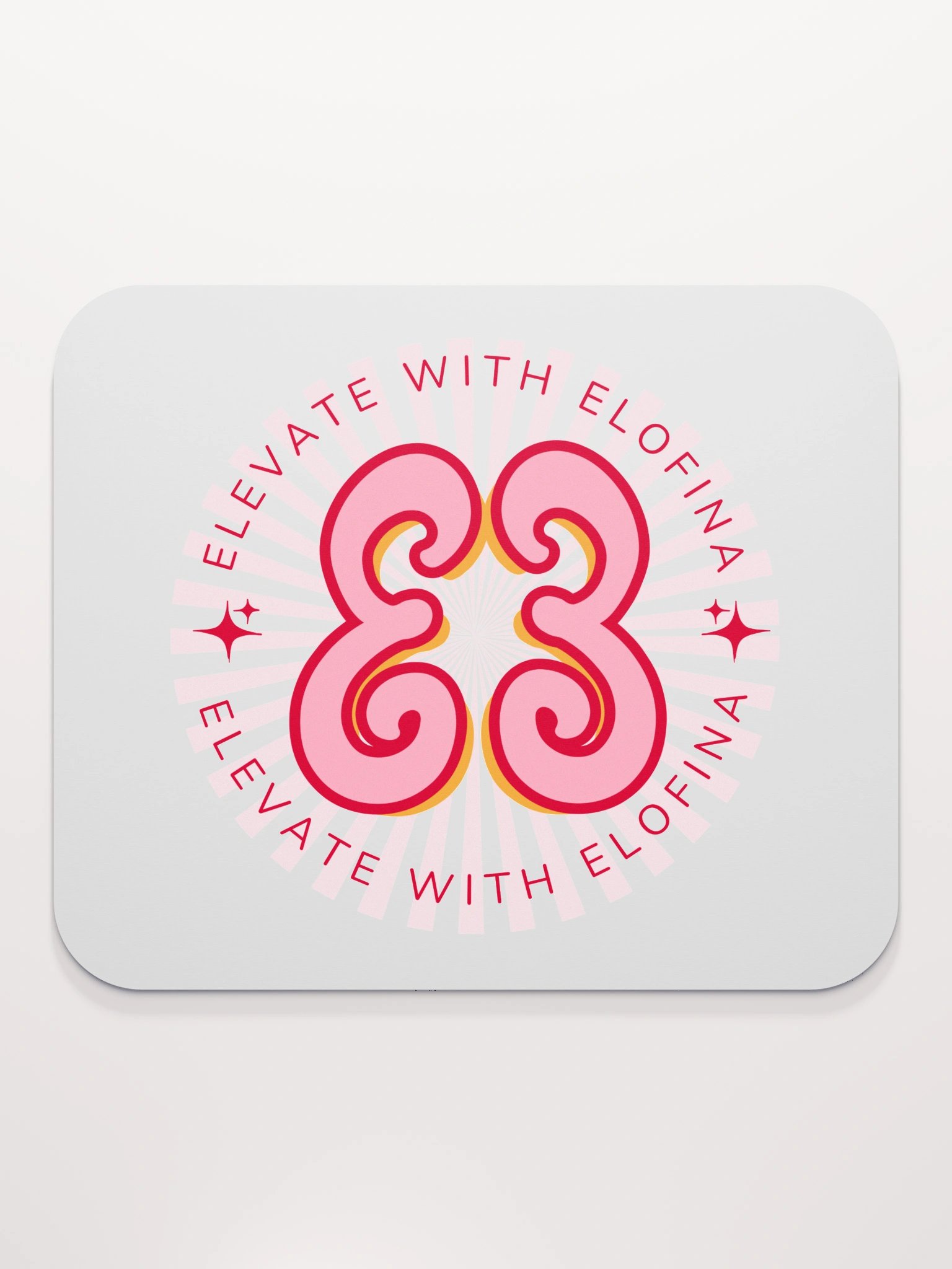Elofina Edit Butterfly Logo Mouse Pad product image (2)