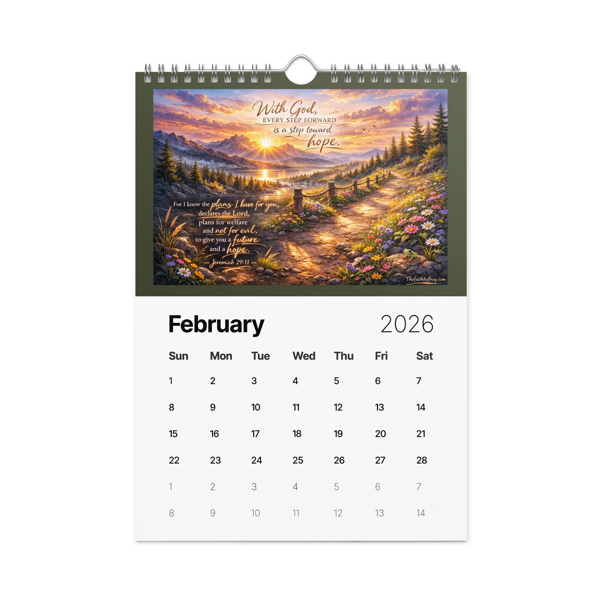 Heaven's Artwork 2026 Wall Calendar product image (3)