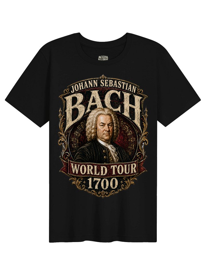 Johann Sebastian Bach World Tour 1700 | T-Shirt product image (1)