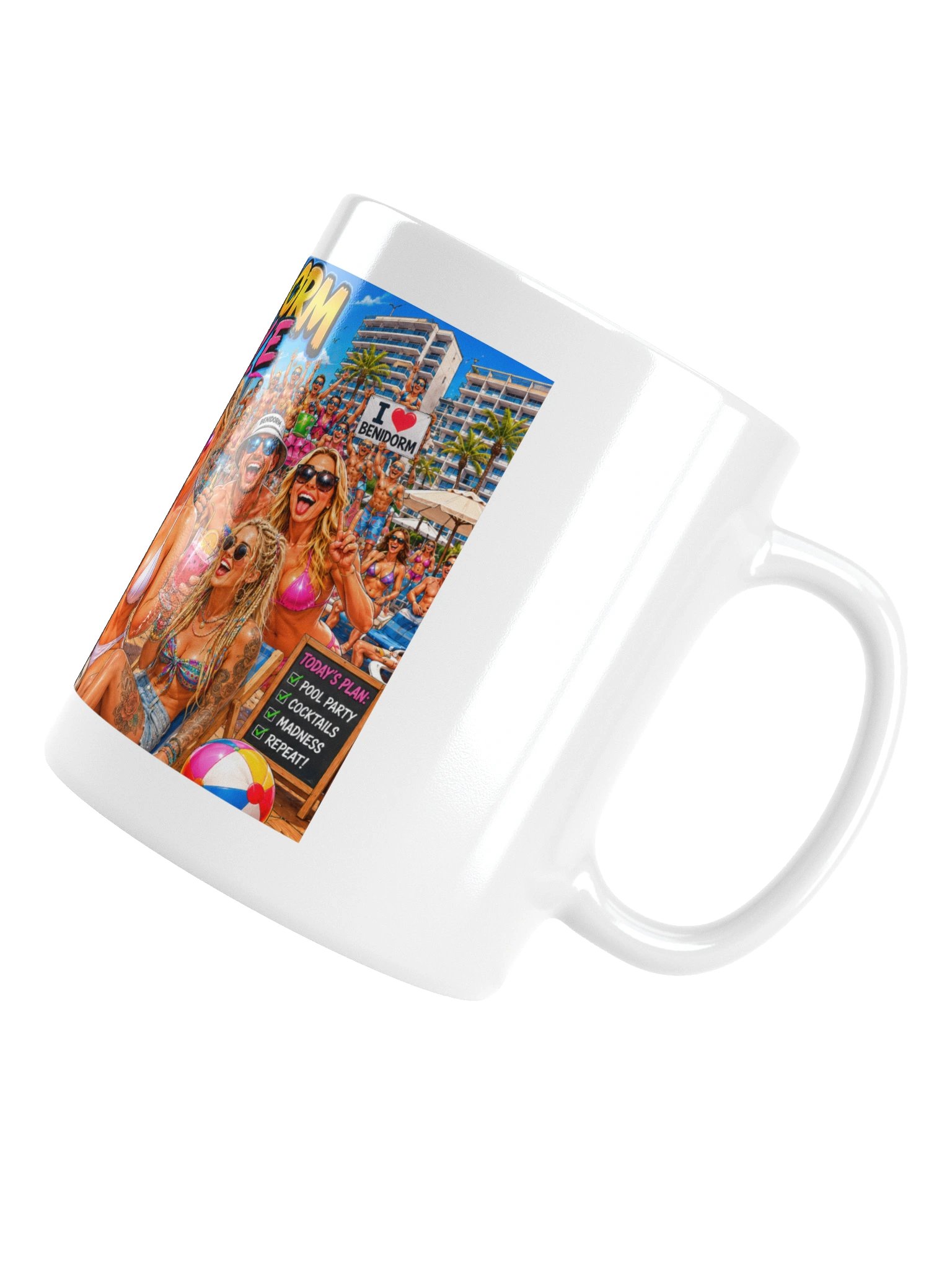 Benidorm Crazy E Pool Party Mug product image (16)