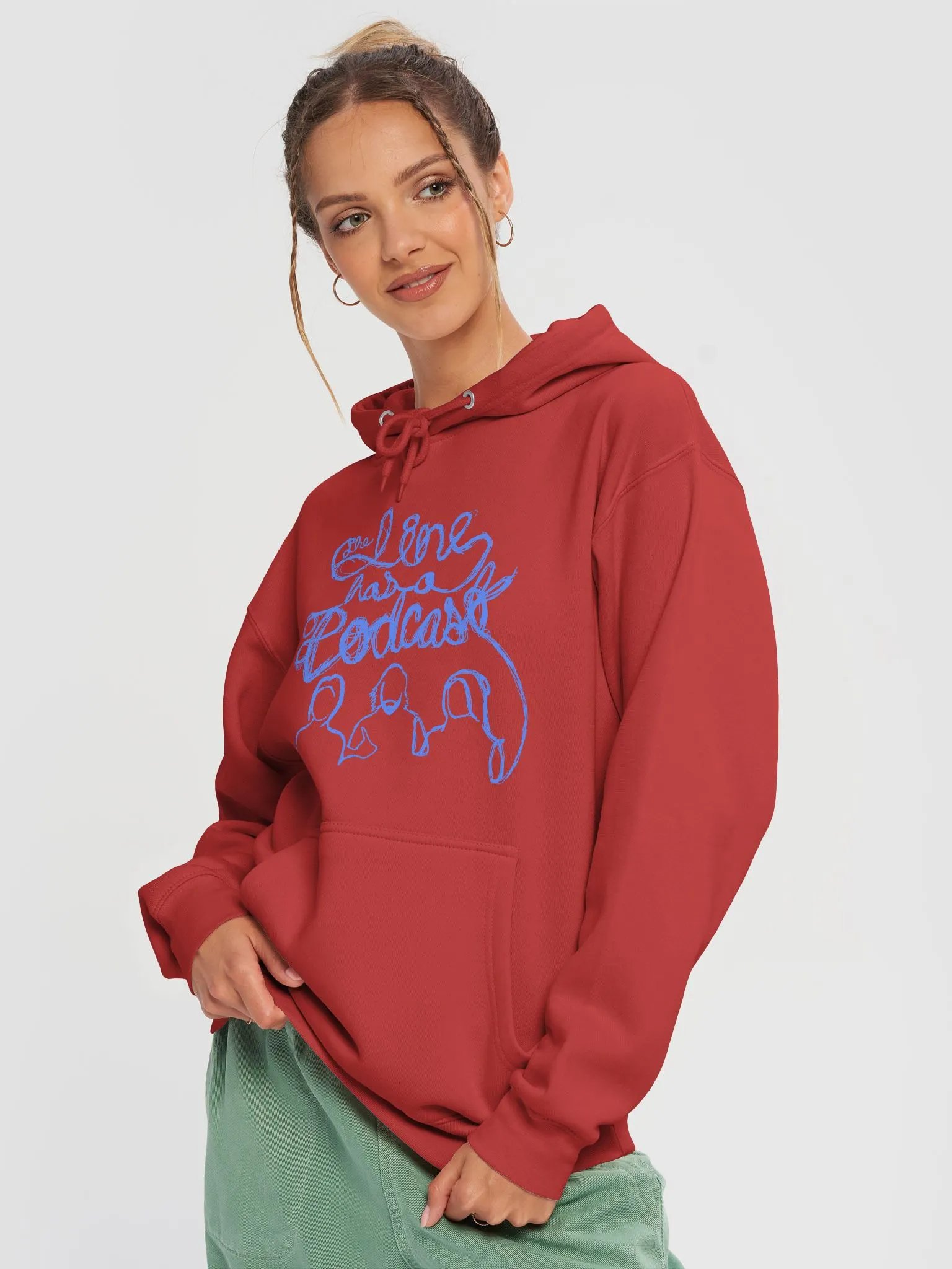 Founder's Merch- The Line has a Podcast! Hoodie product image (8)