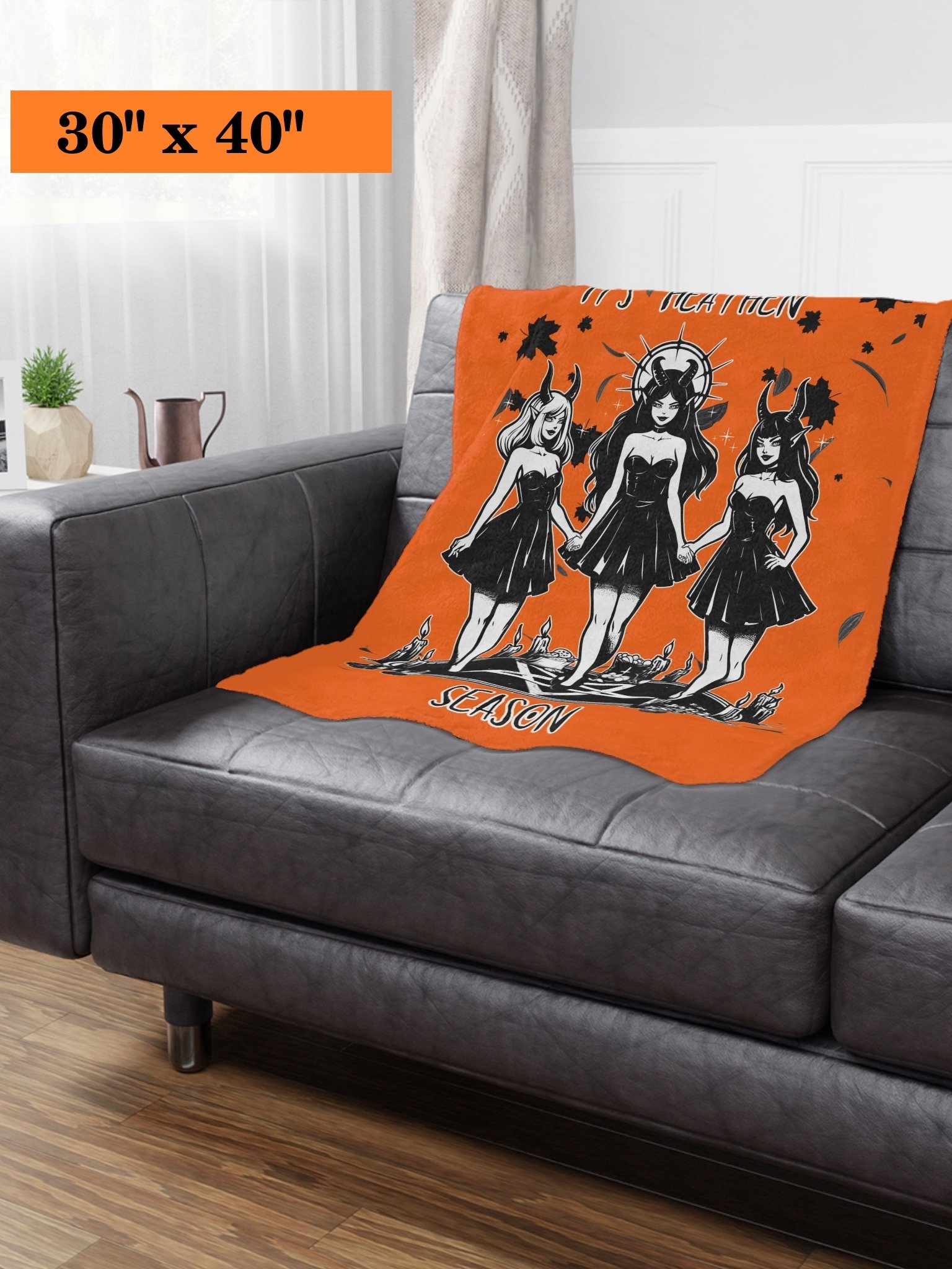 Halloween Edition - Heathen Season Minky Blanket product image (2)