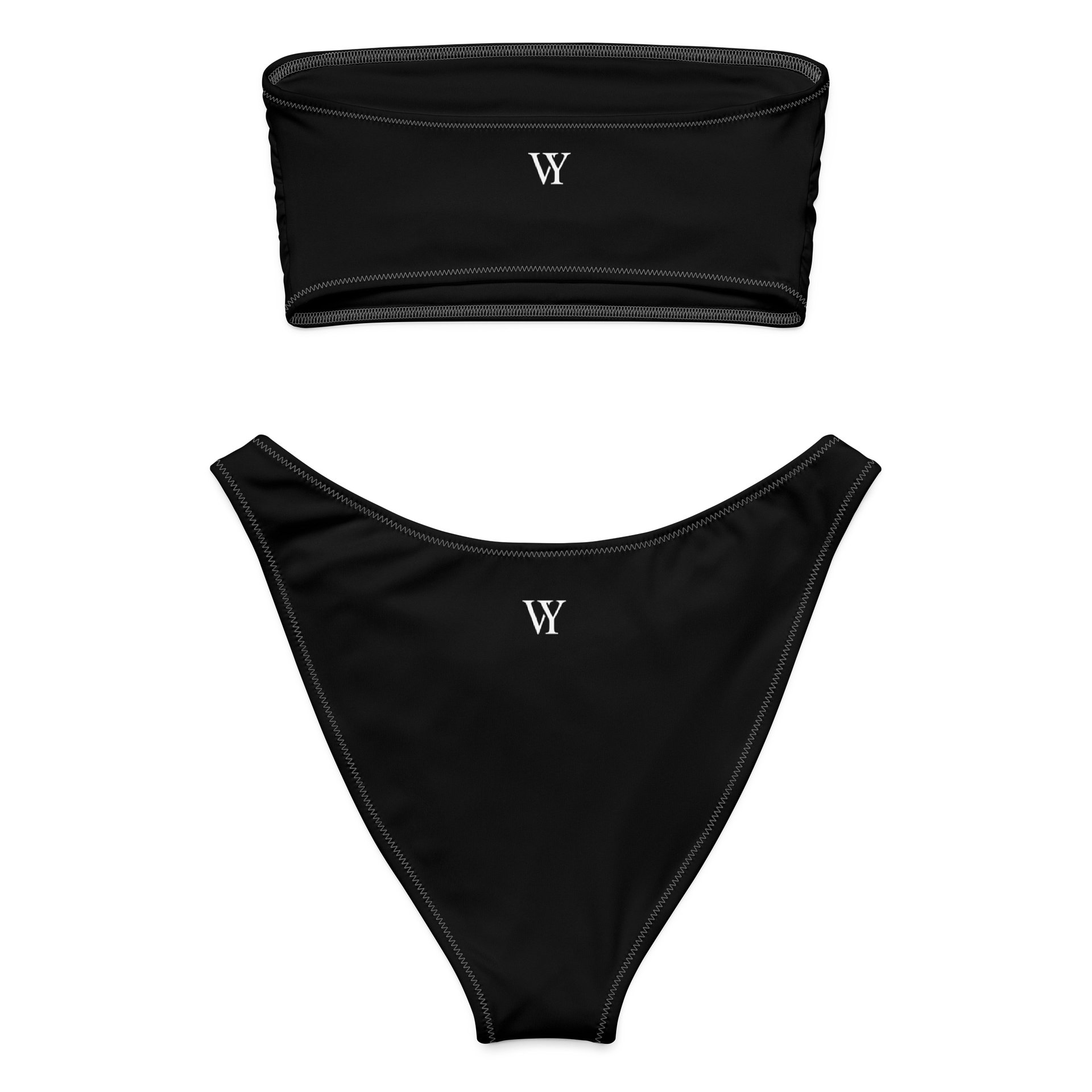 VY All-Over Print Bandeau Bikini product image (2)