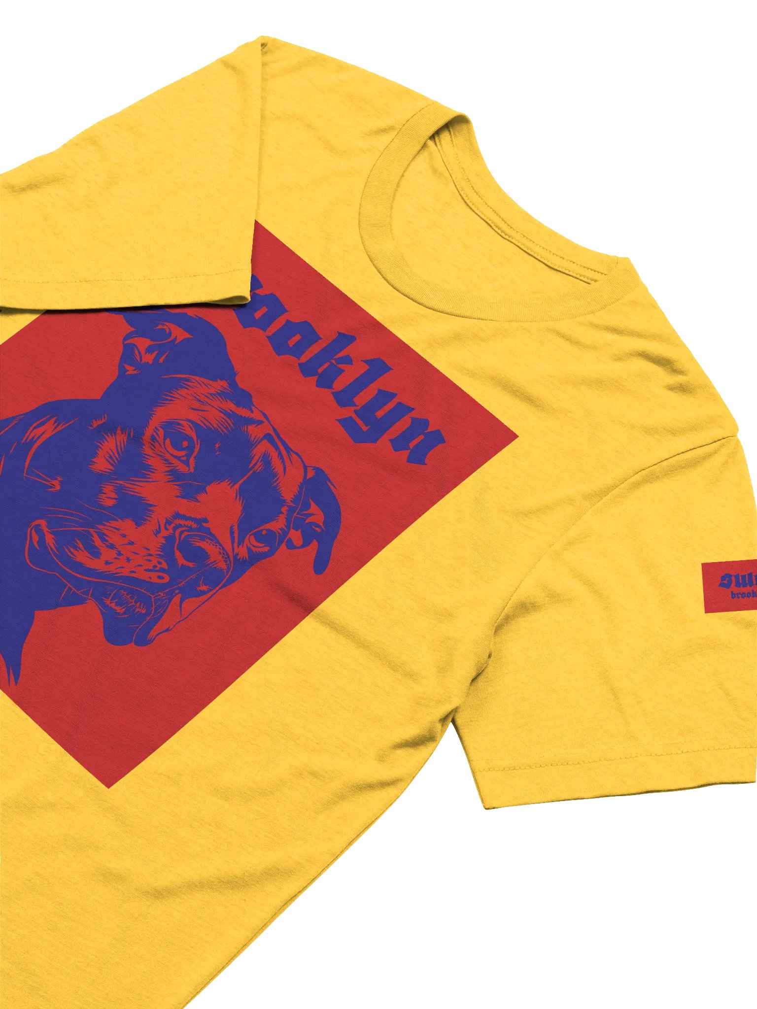 Brooklyn Staffordshire Terrier Unisex Bella+Canvas Triblend Short Sleeve T-Shirt product image (3)