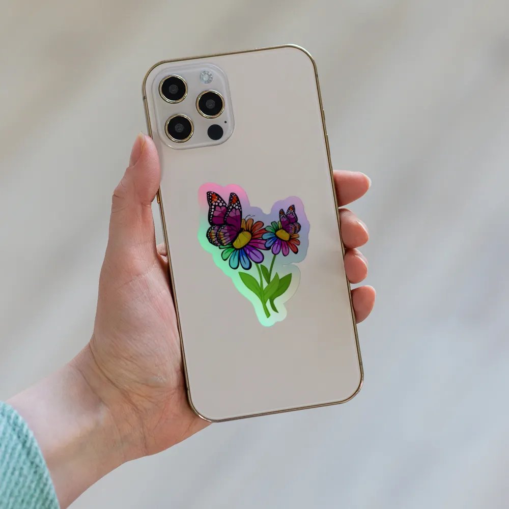 Lesbian Butterflies Sticker product image (8)