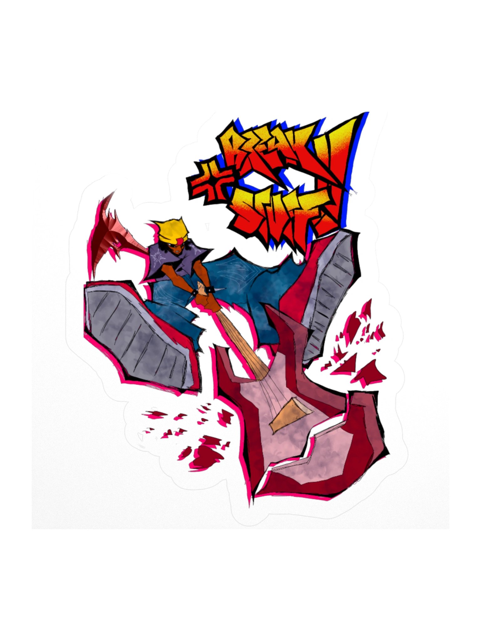 Break Stuff Stickers product image (2)