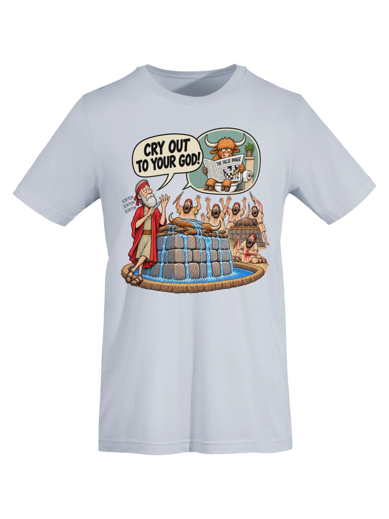 Elijah at Carmel T-shirt product image (54)