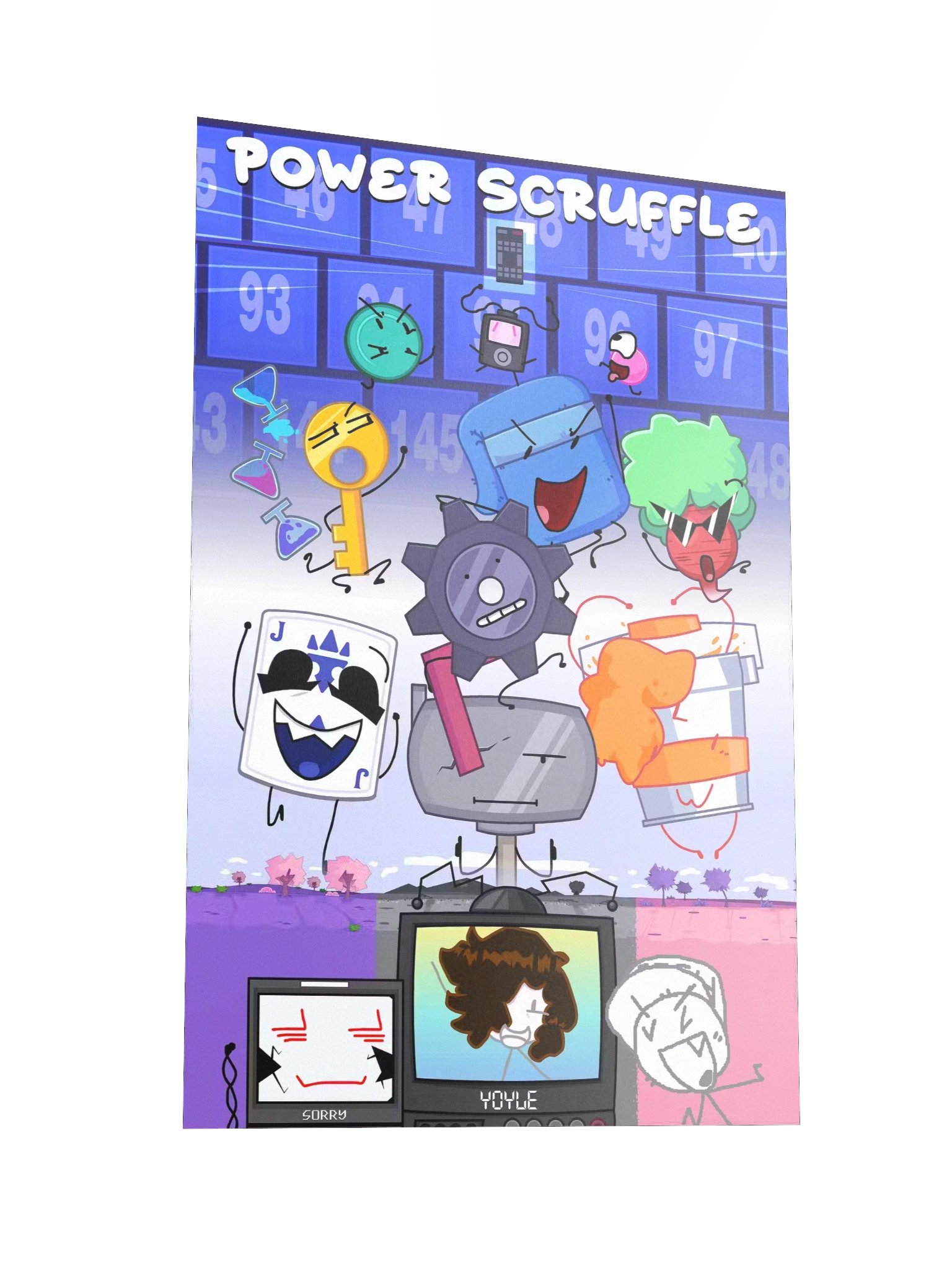 POWER SCRUFFLE POSTER product image (2)