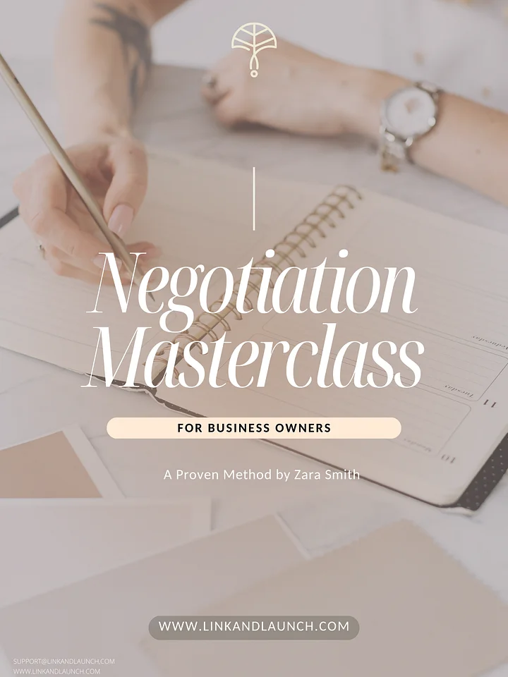 Negotiation Masterclass for Business owners product image (1)