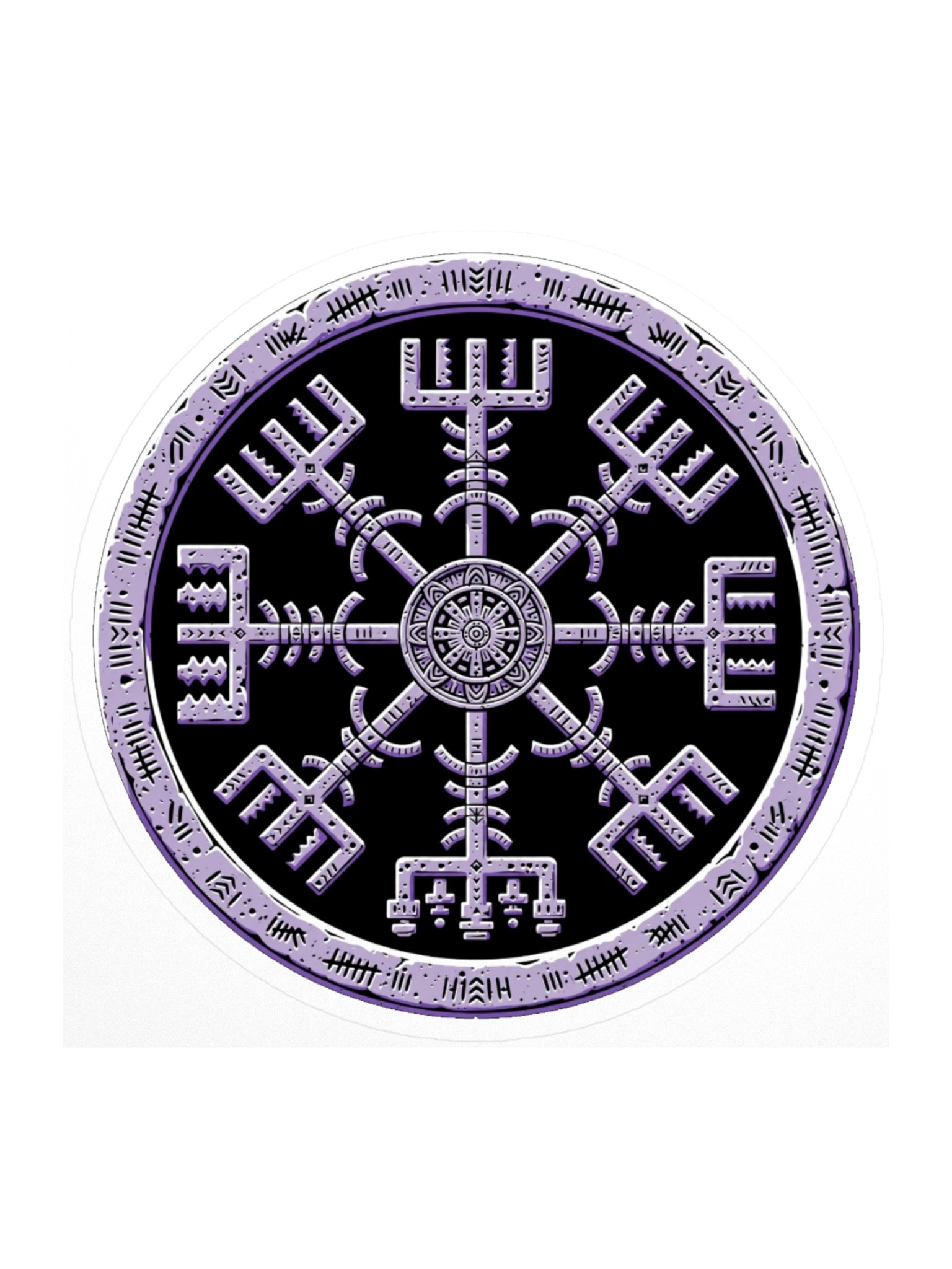 Vegvisir Compass Sticker product image (1)