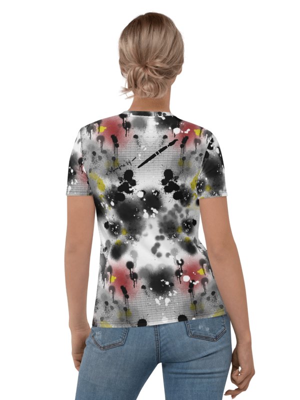 Women's Crew Neck Poly Tee 'Inky product image (3)