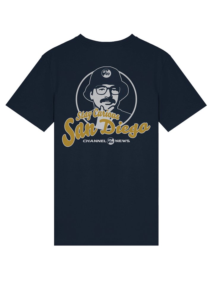 51/49 News Team - "Stay Curious San Diego" T-Shirt product image (2)