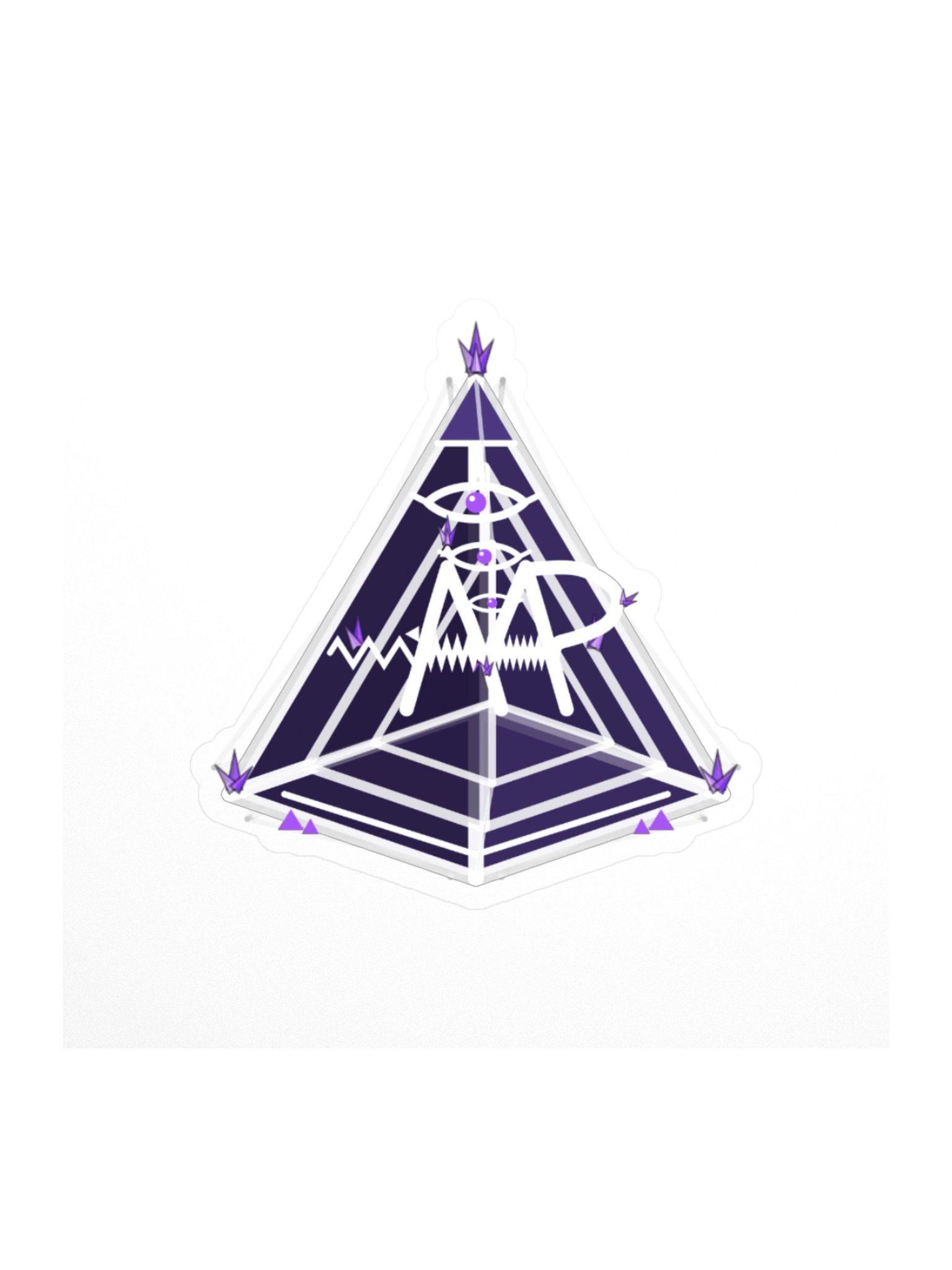 Mt. AMP 7D Pyramid — Transfer Sticker product image (1)