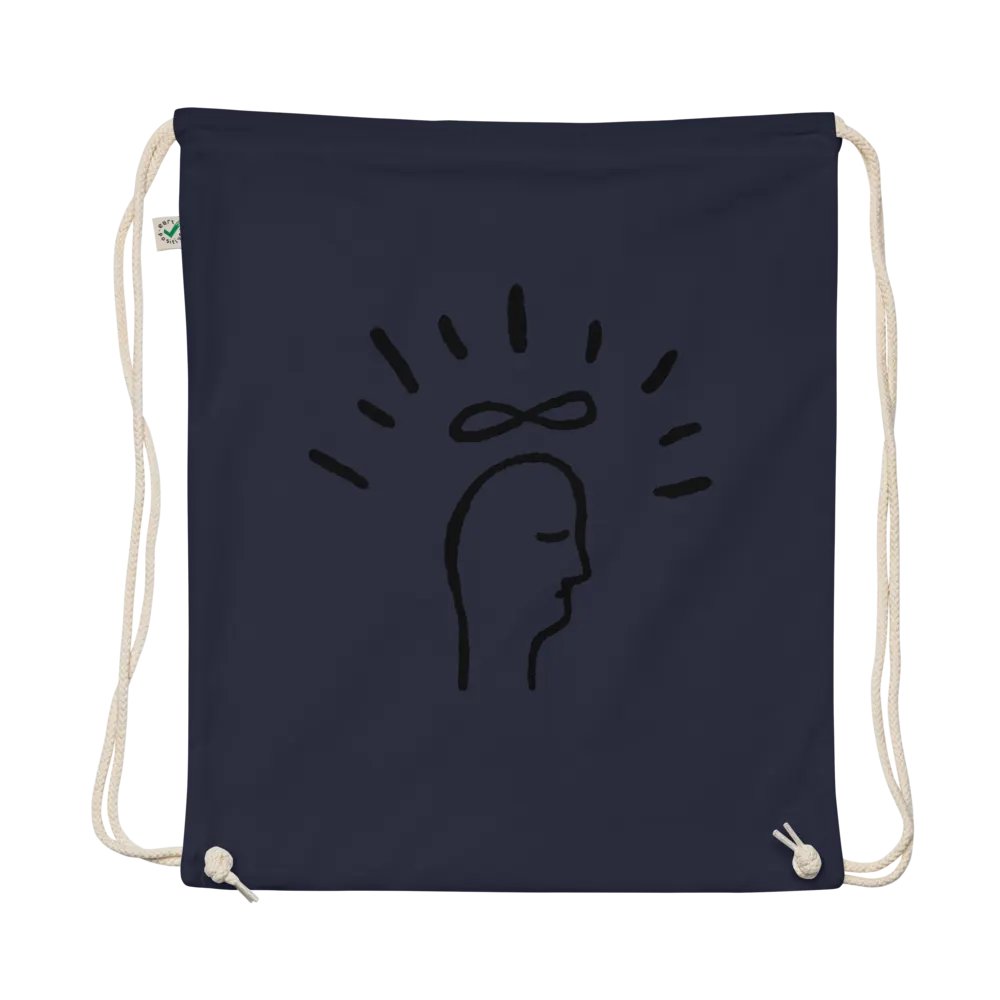 Magic Mind cotton drawstring bag product image (1)