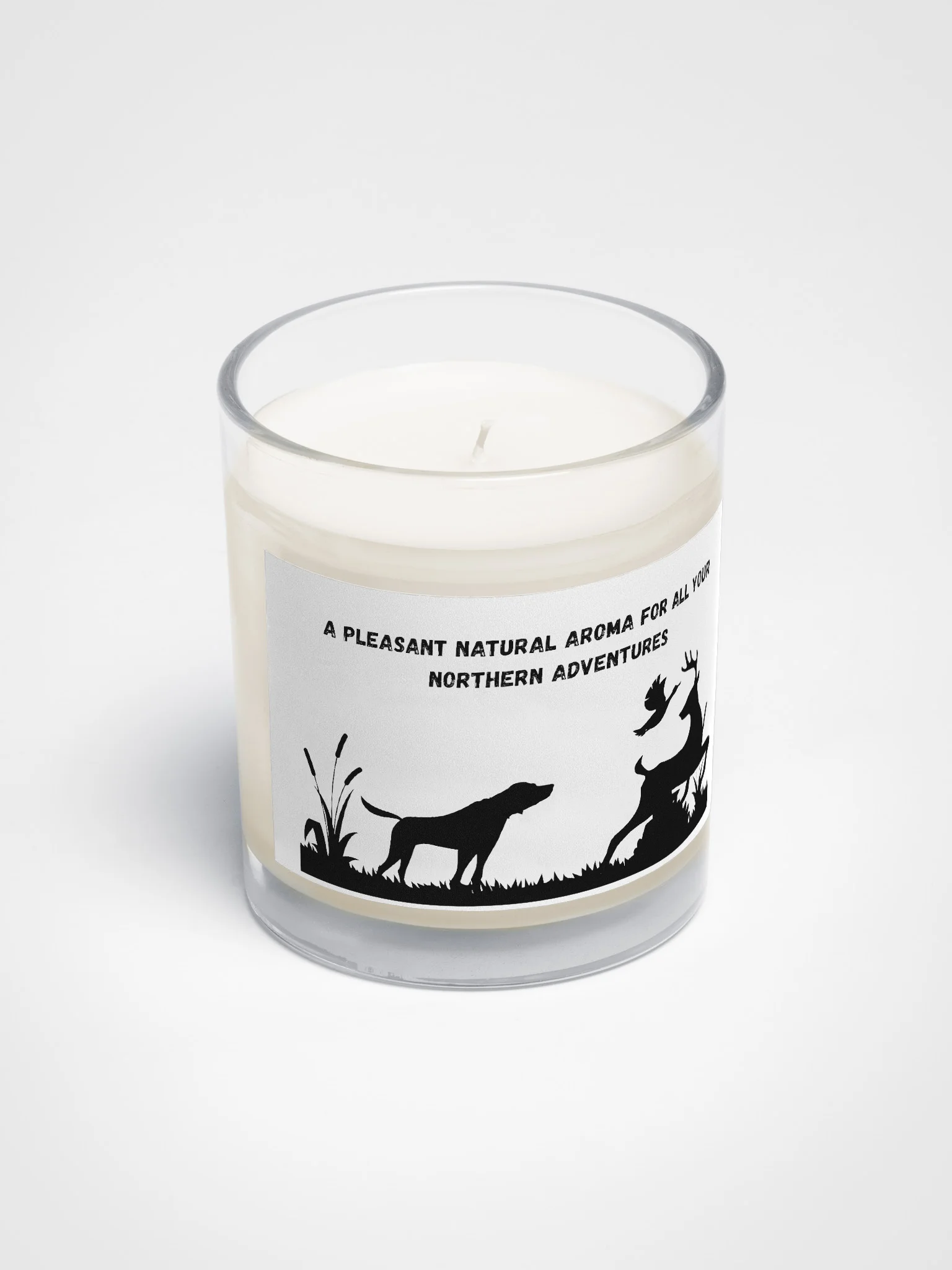 Northern Adventure Candle – Funny Hunting & Cabin Gift product image (2)