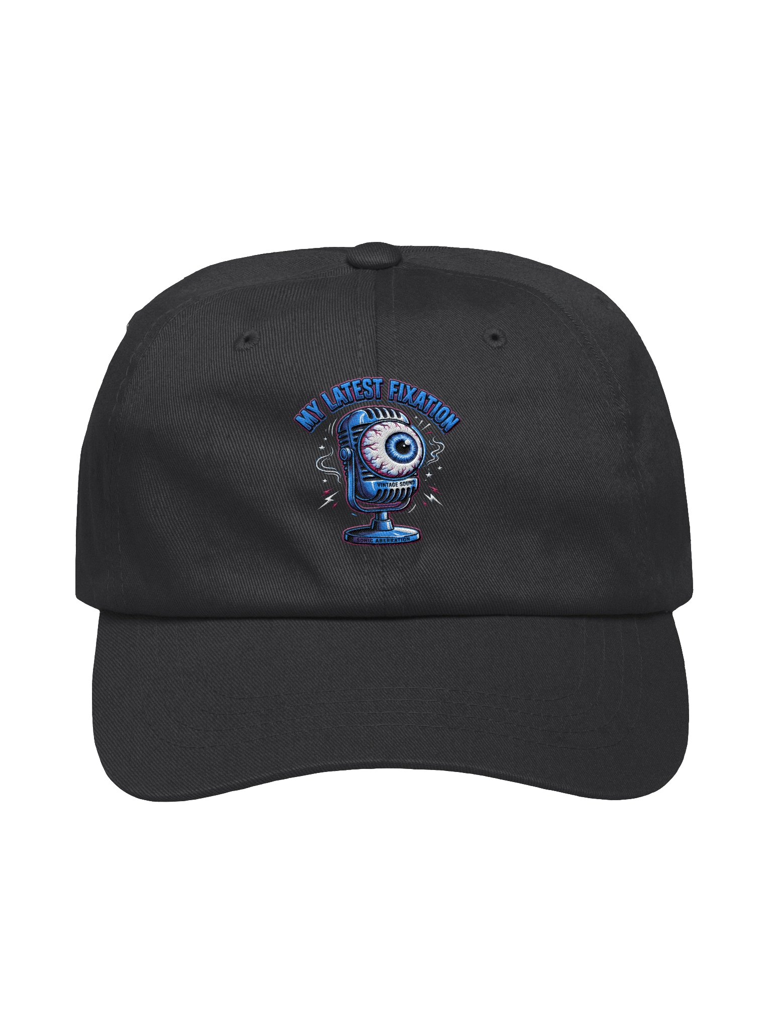 My Latest Fixation- Retro Eyeball Mic Dad Hat product image (1)
