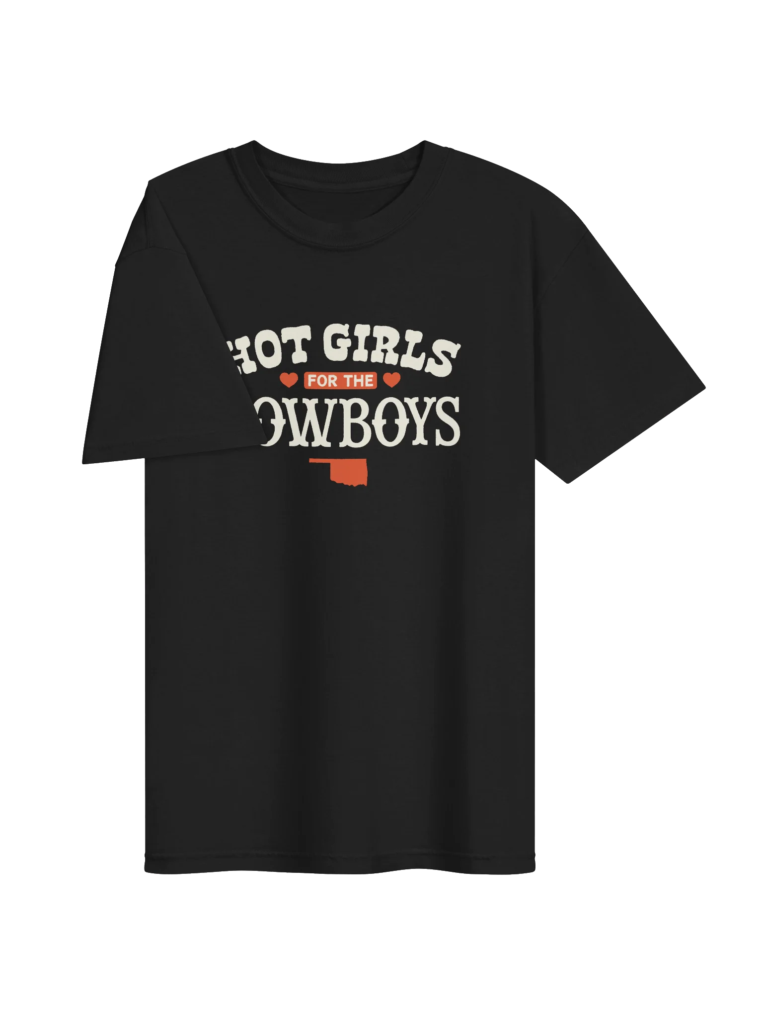 Hot Girls for the Cowboys Tee Dark product image (6)