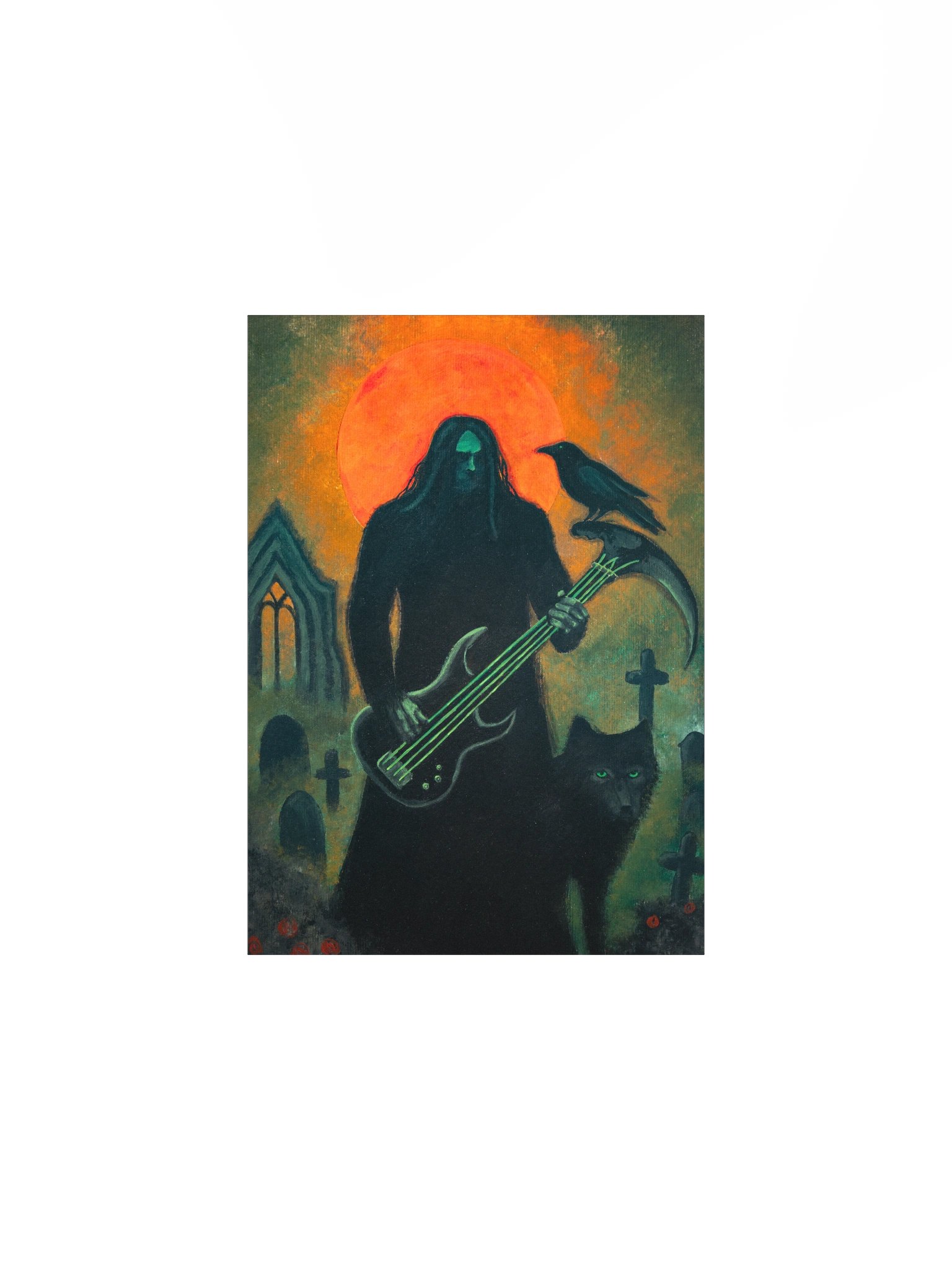 Peter Steele Memorial Acrylic Painting product image (1)