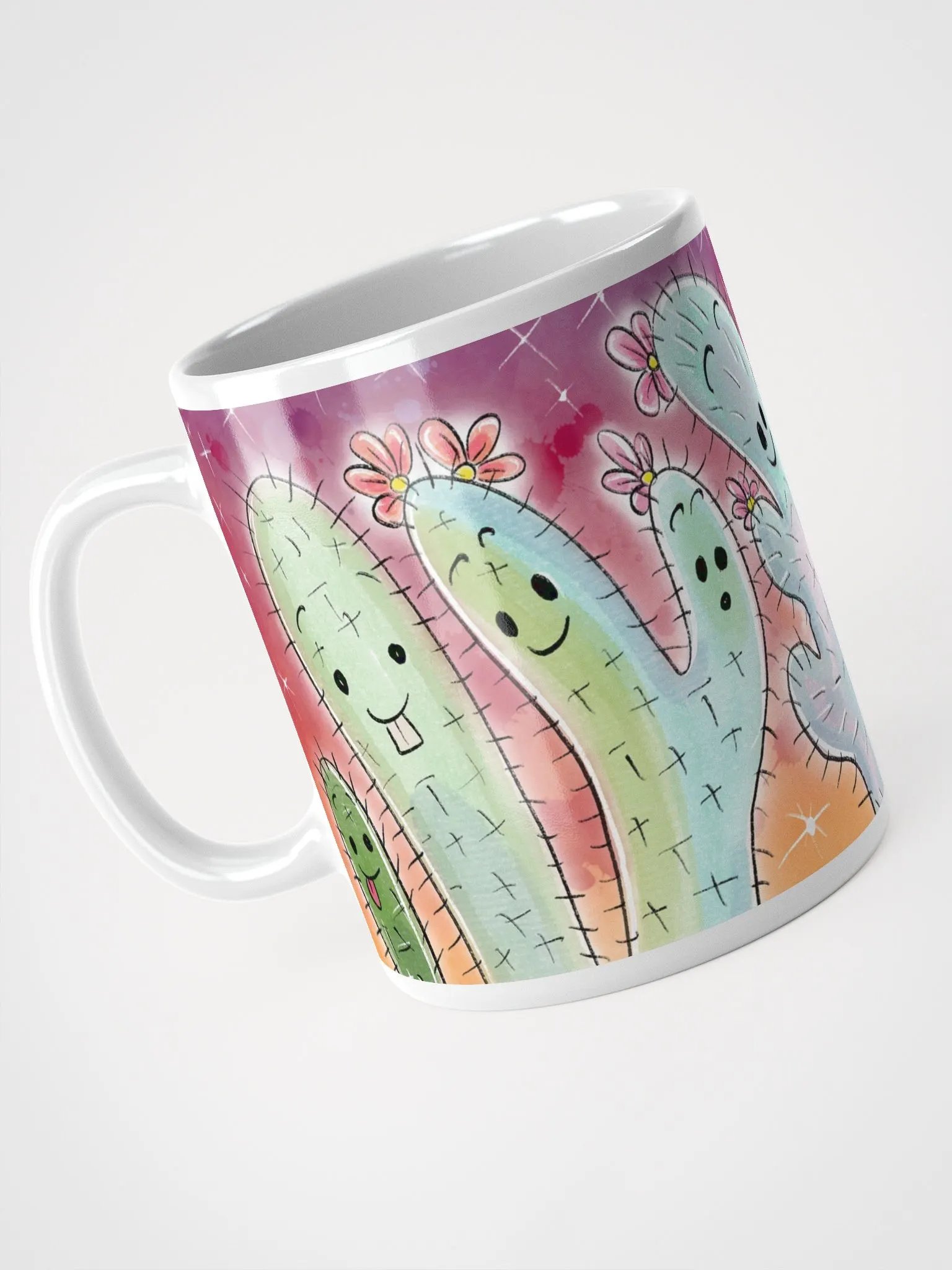 Spring Cacti Gathering Mug product image (7)