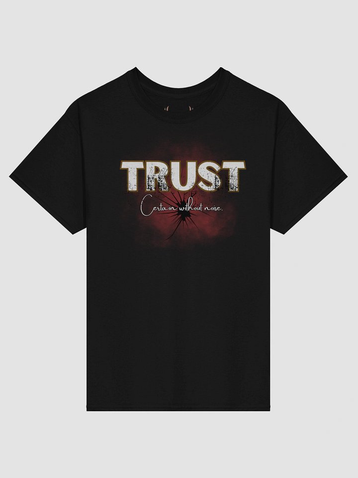 Unisex Minimal Faith T-Shirt – TRUST Quiet Confidence Tee ✅ product image (1)