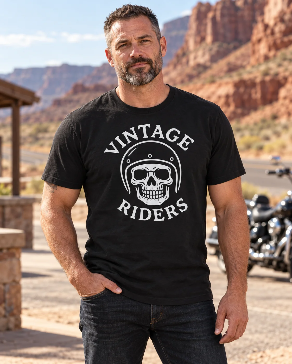 Death Stares Back — Gildan Heavyweight Tee product image (1)