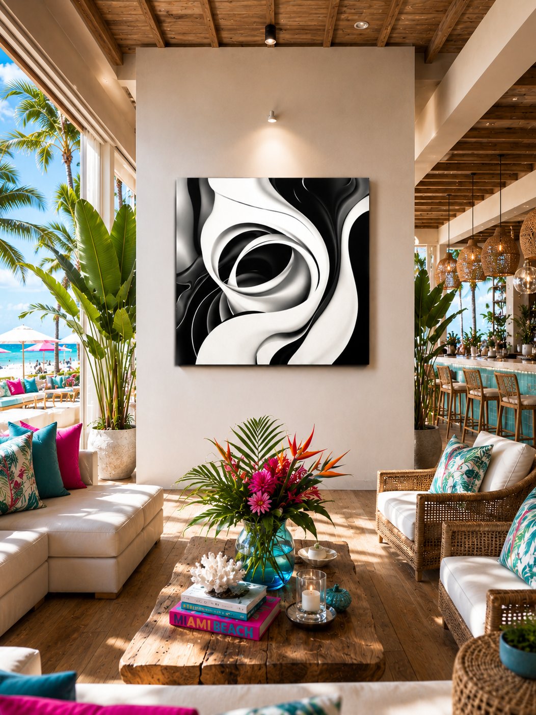 "Crescent Rose" wall art product image (2)